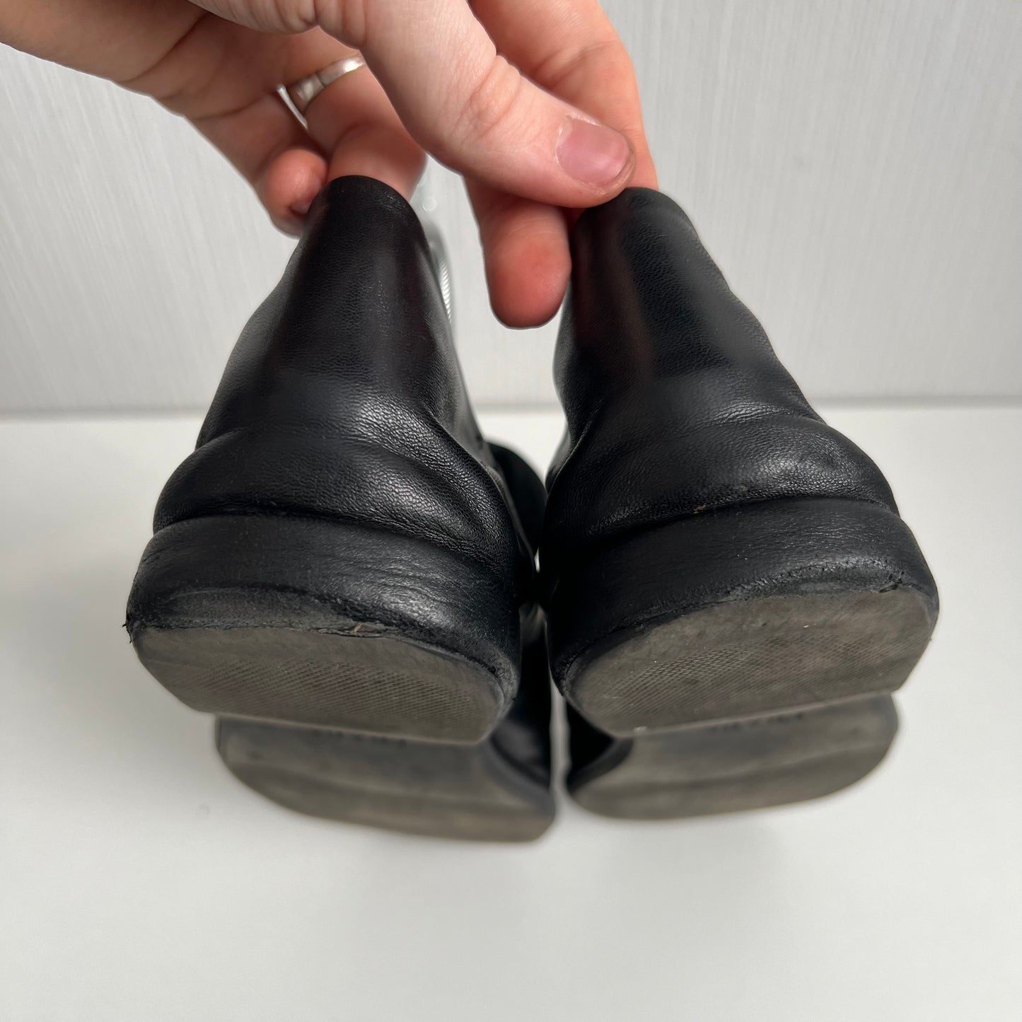 Prada Soft Nappa Black Leather Loafers