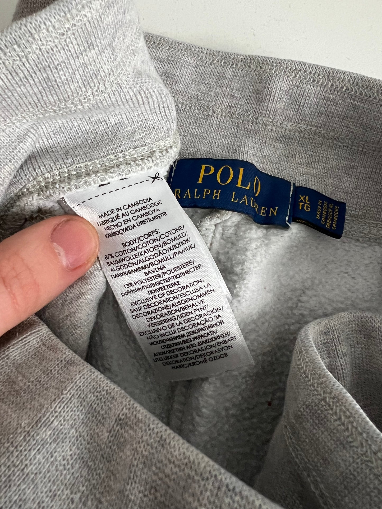 Polo Ralph Lauren Men’s Grey Cotton Shorts