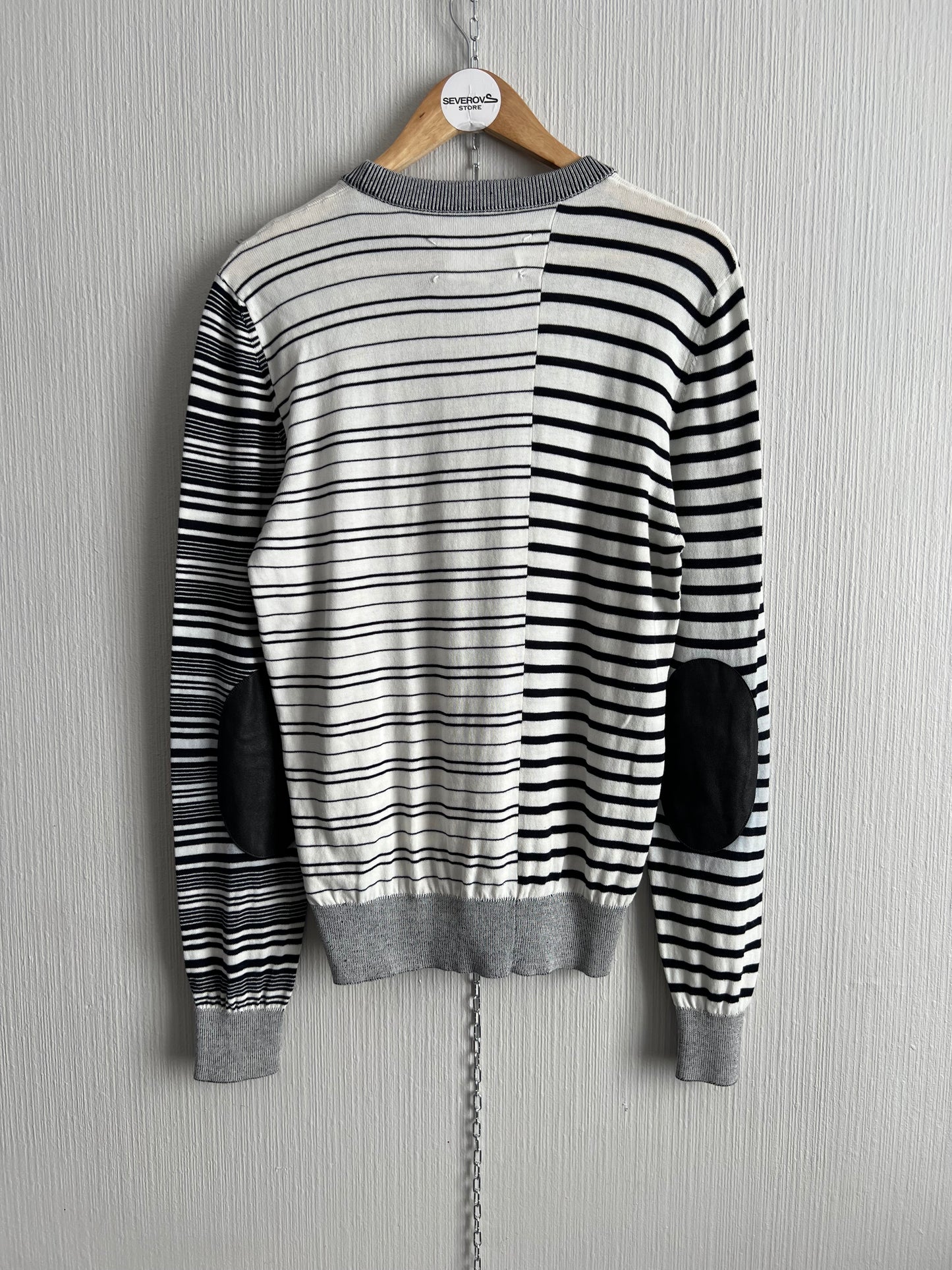 Maison Margiela Reconstructed Striped Sweater