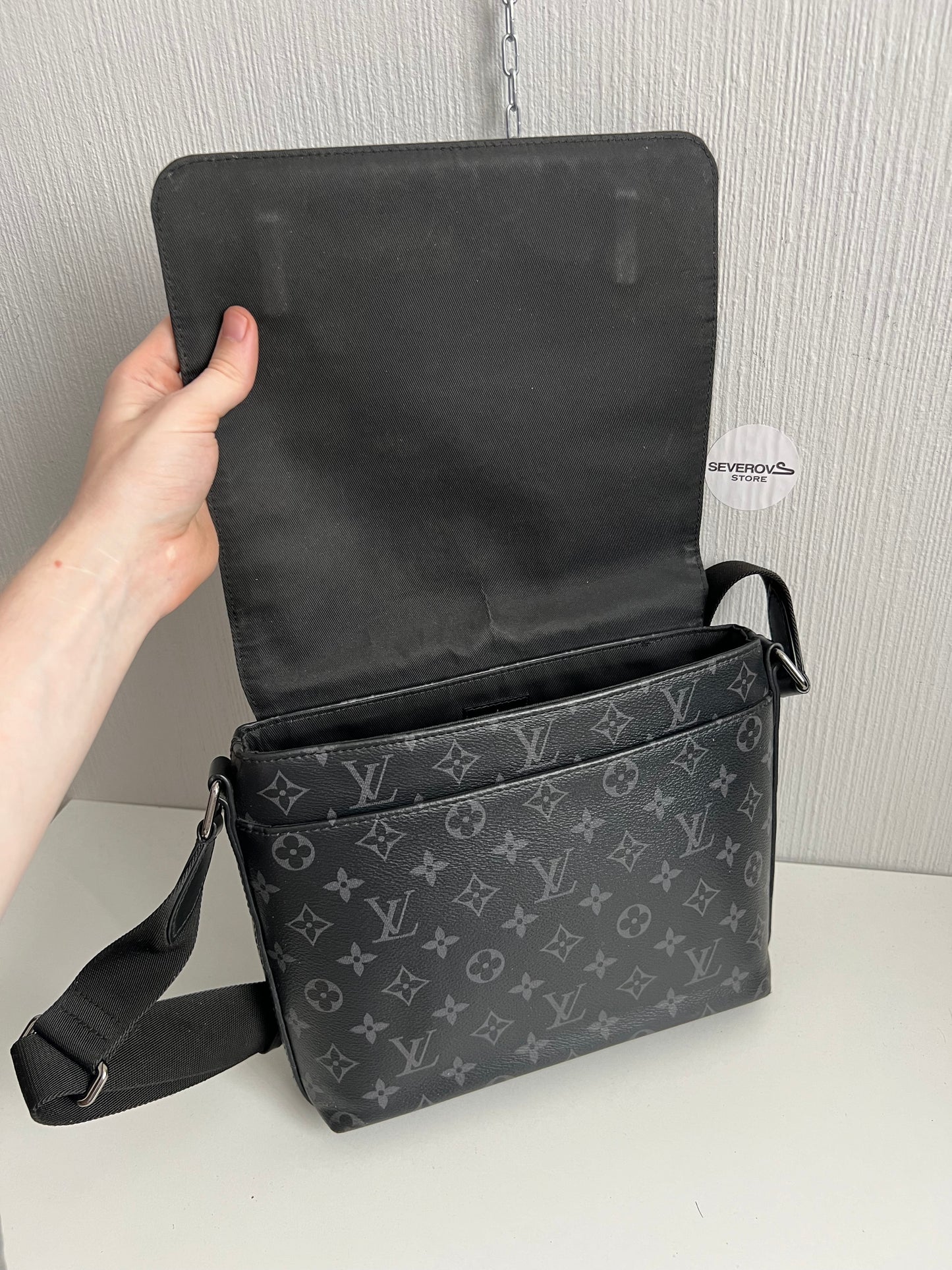 Louis Vuitton District PM Monogram Eclipse Bag