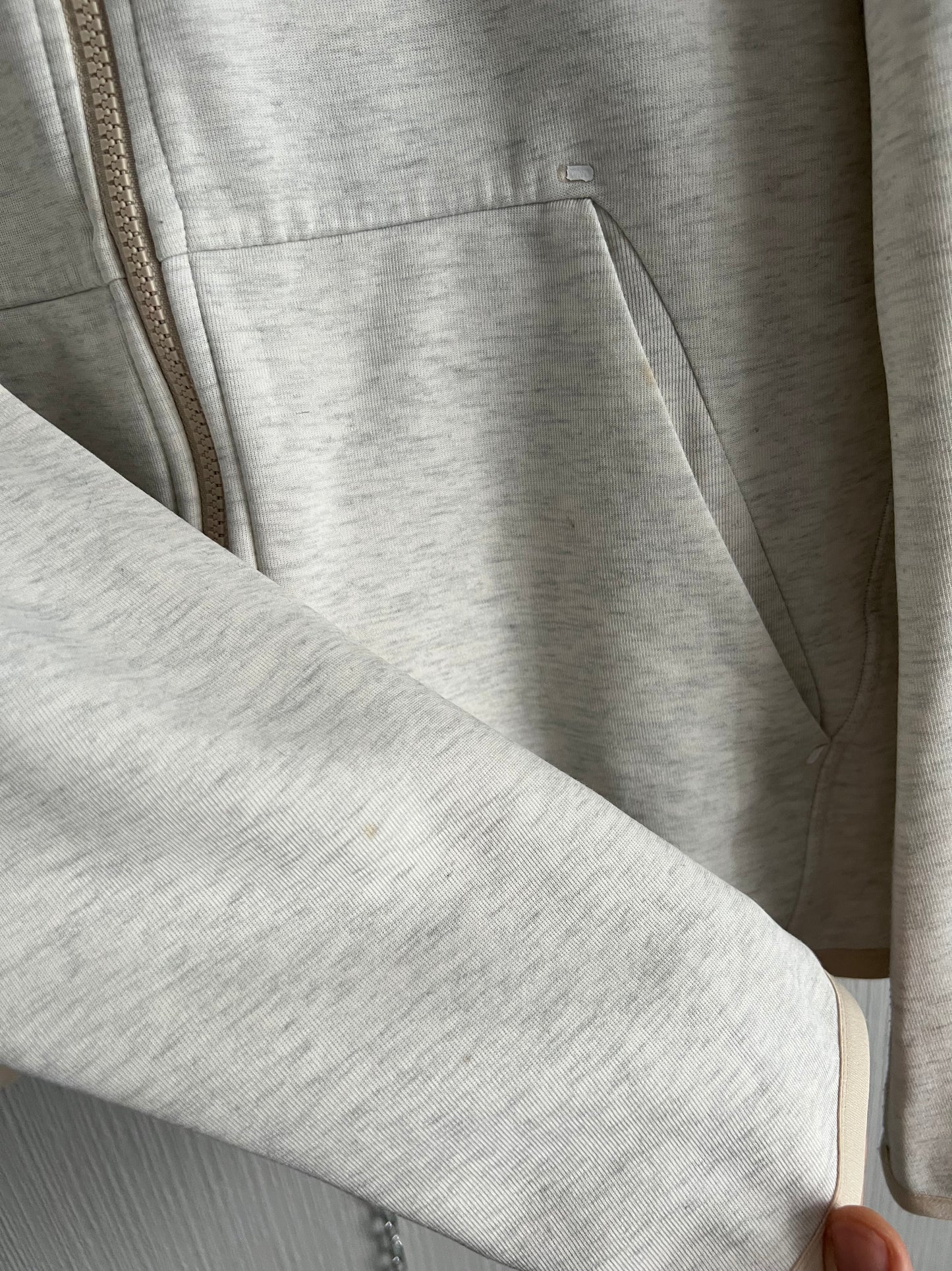 Nike Tech Fleece Beige Jacket