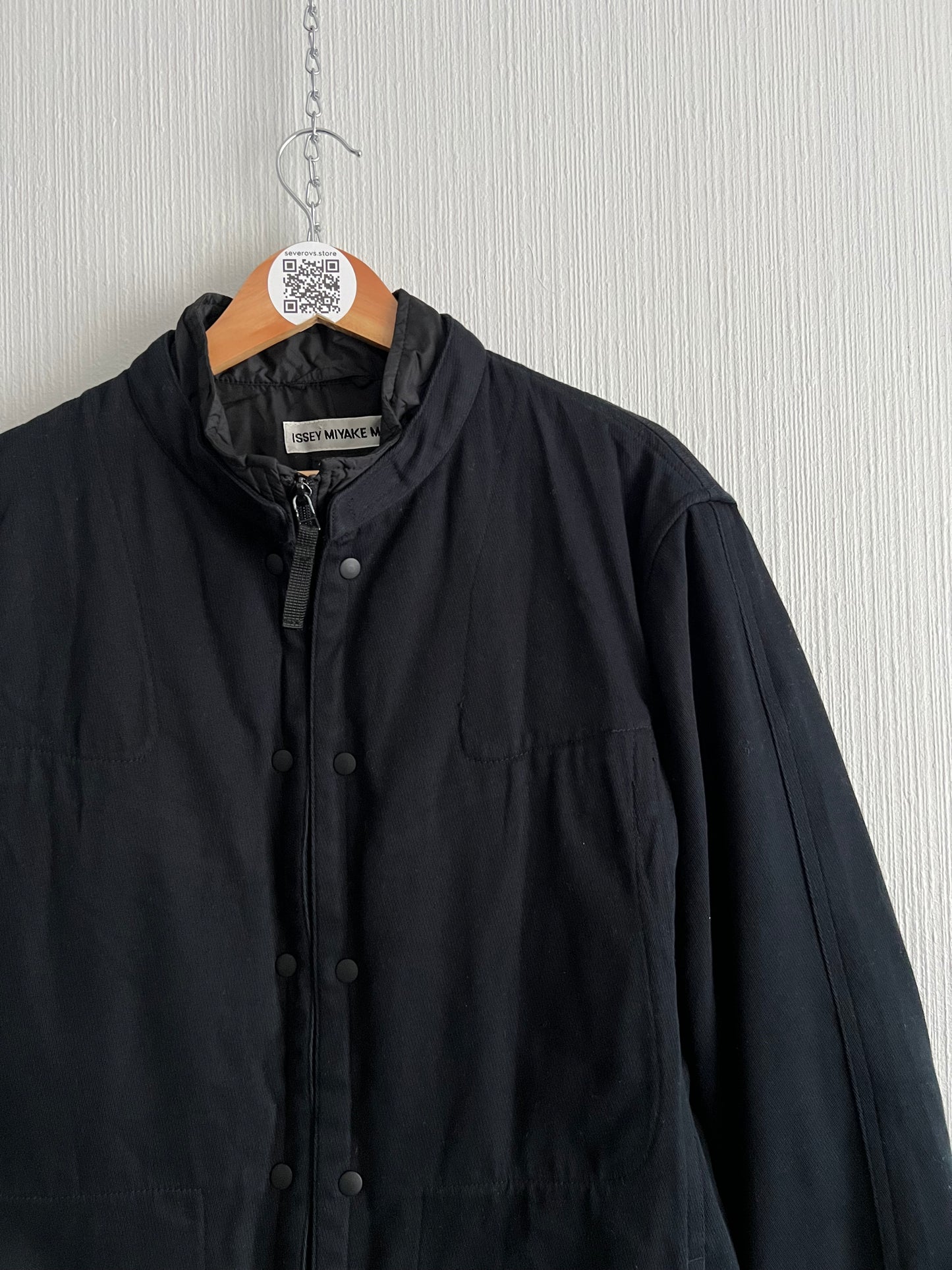 AW2000 Issey Miyake Futuristic Ballistic Nylon X-ray Cargo Jacket