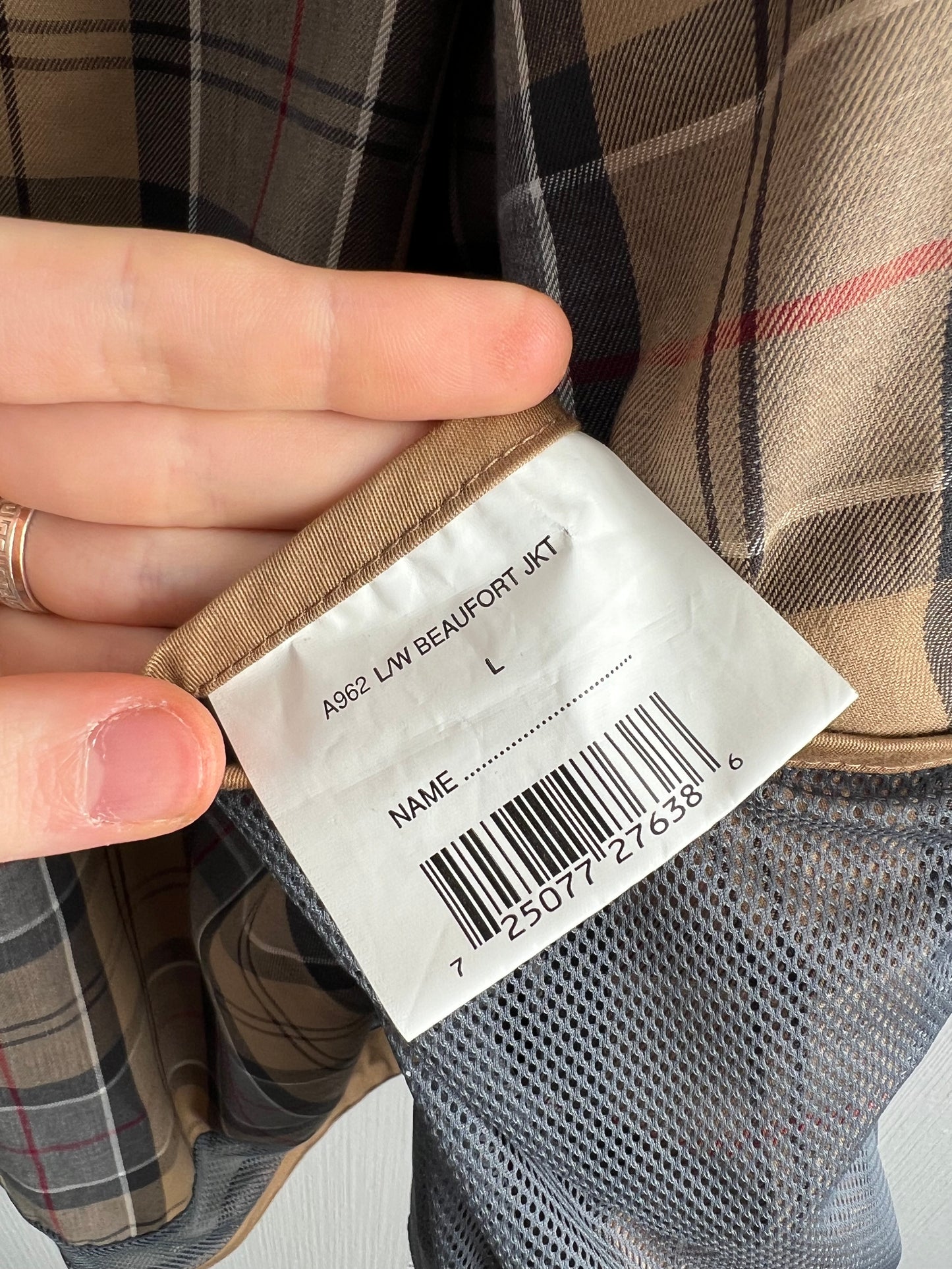 Barbour LW Beaufort Mens Jacket