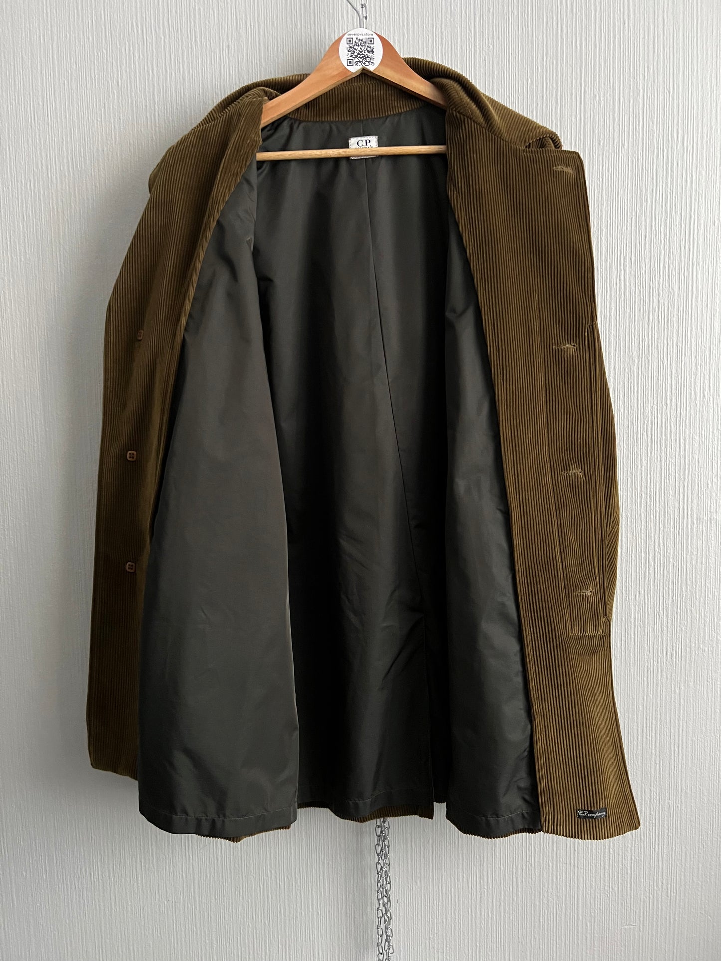 CP. Company Archive A/W 1997 Velvet Long Coat