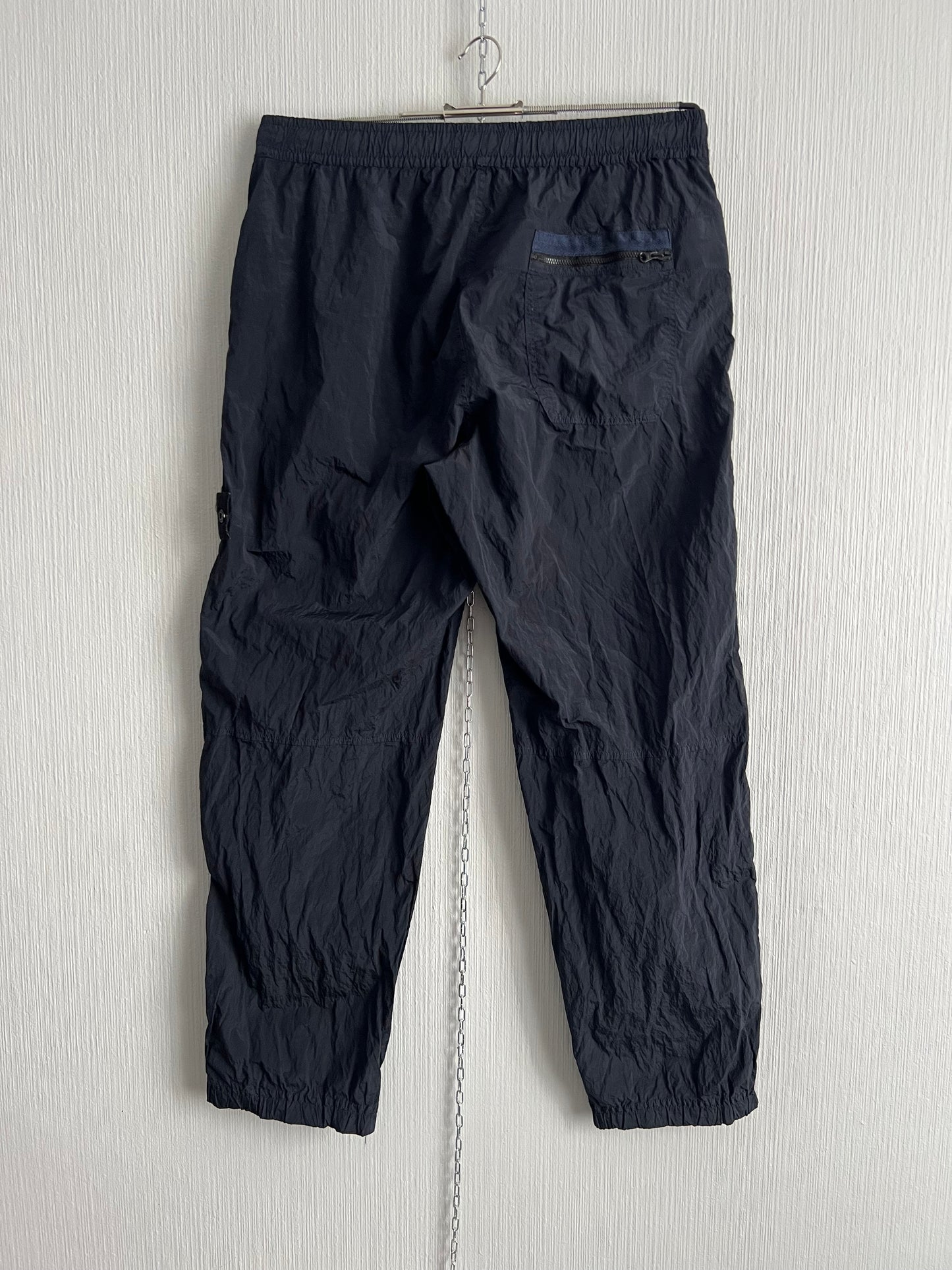 Stone Island Navy Nylon Metal Econyl Pants