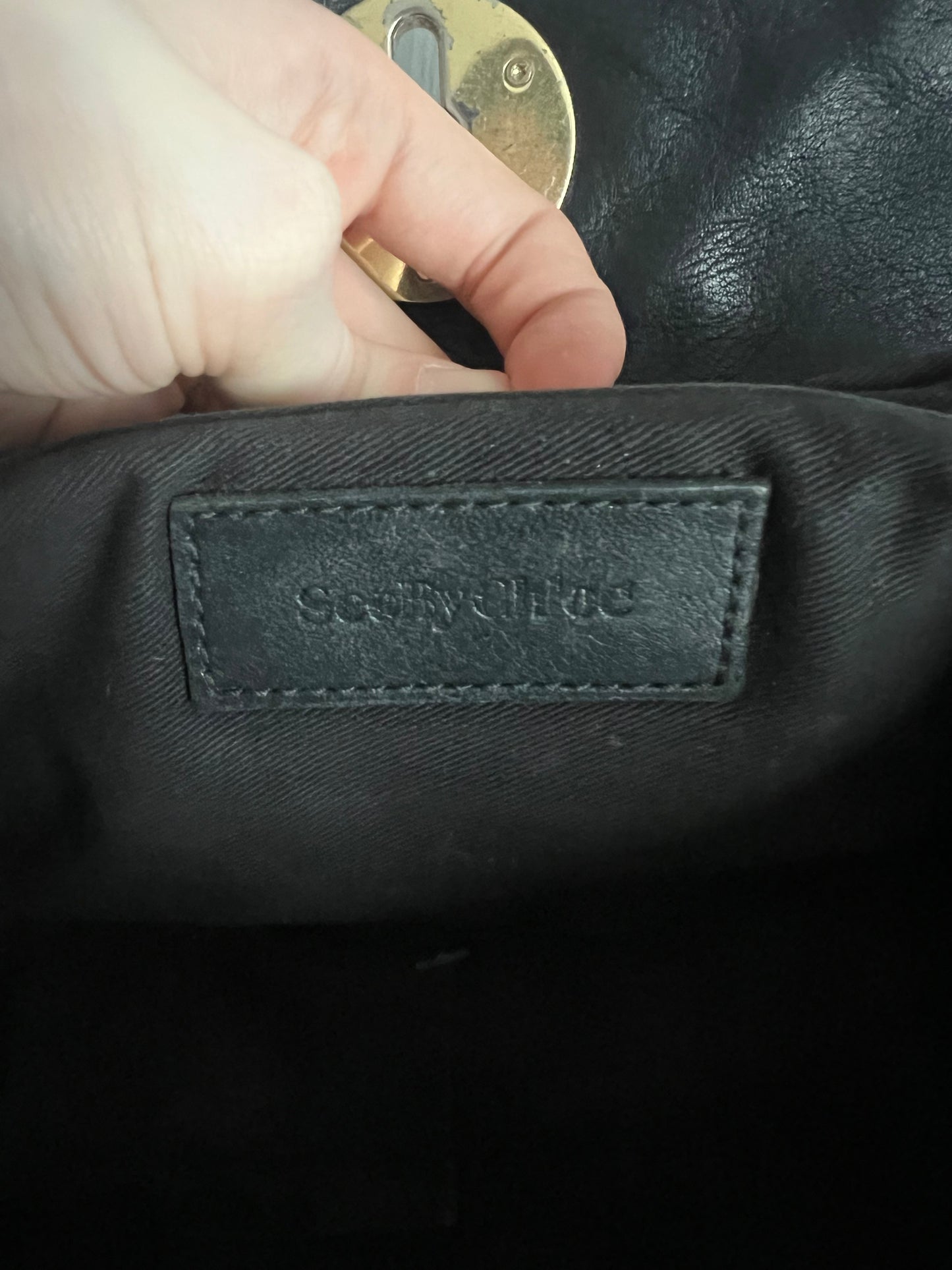 See by Chloe Lois Suede & Leather Shoulder Bag