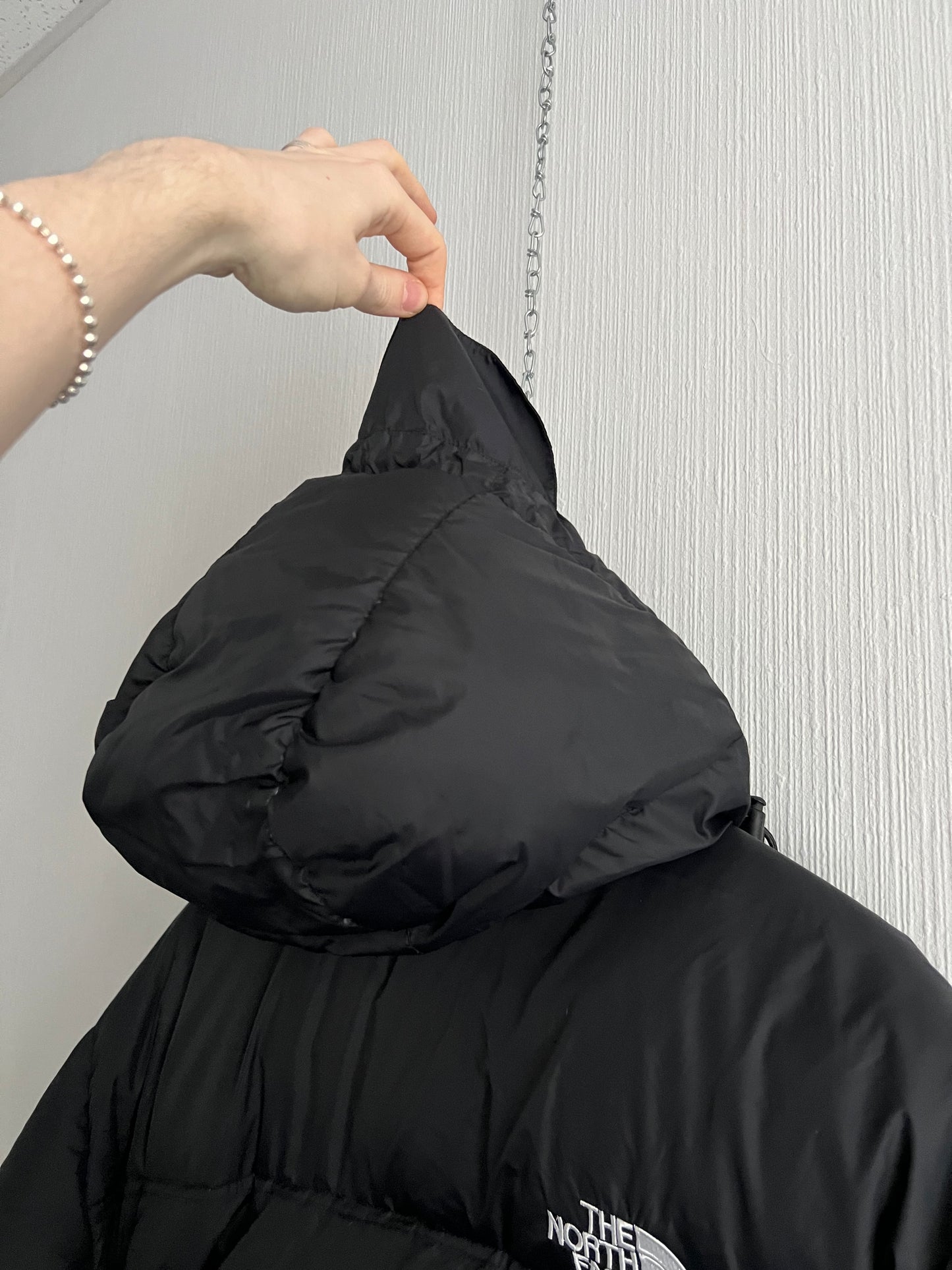 The North Face 900 Summit Series Black Down Puffer Jacket
