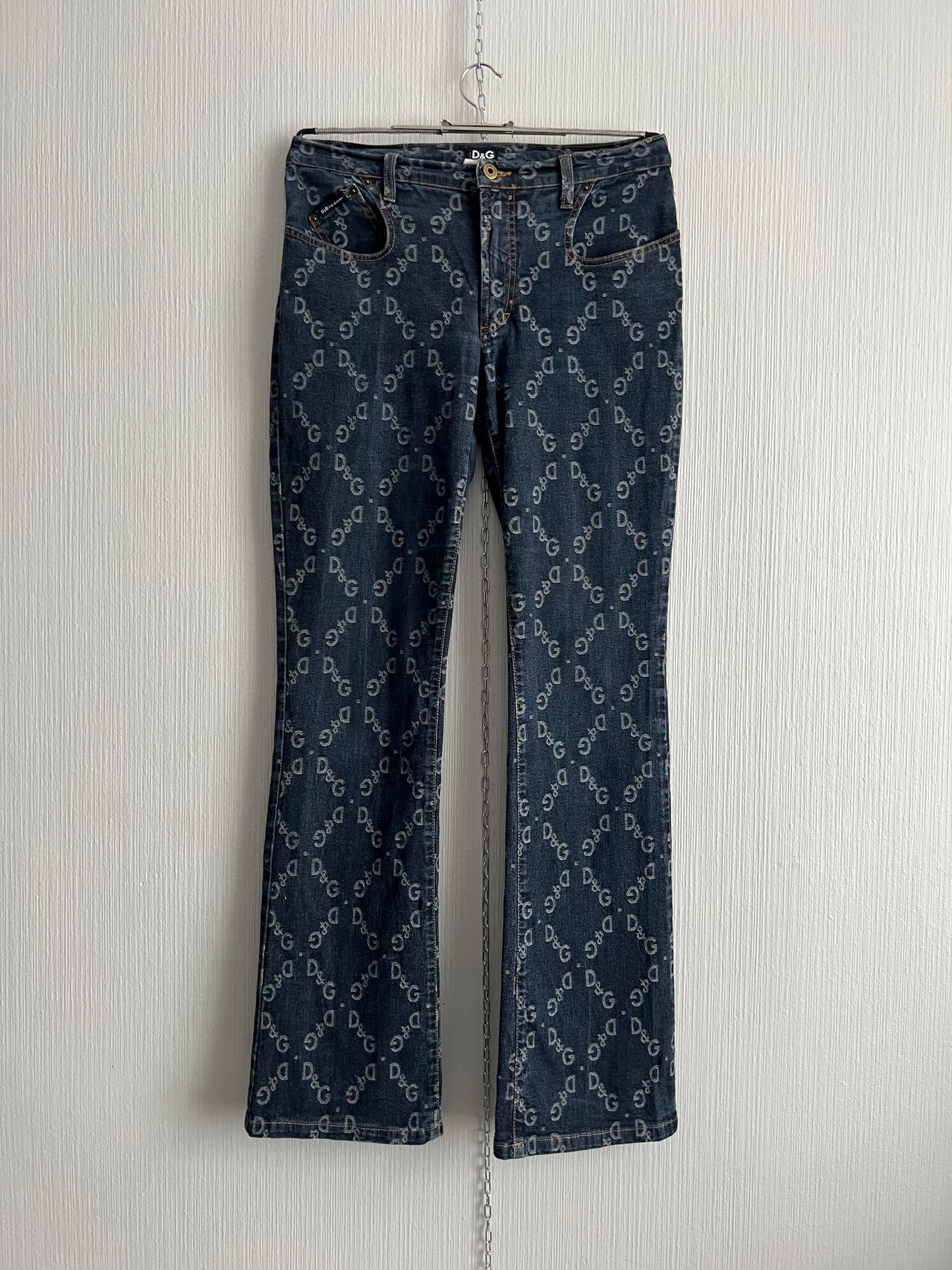 Dolce & Gabbana D&G Monogram Denim Jeans