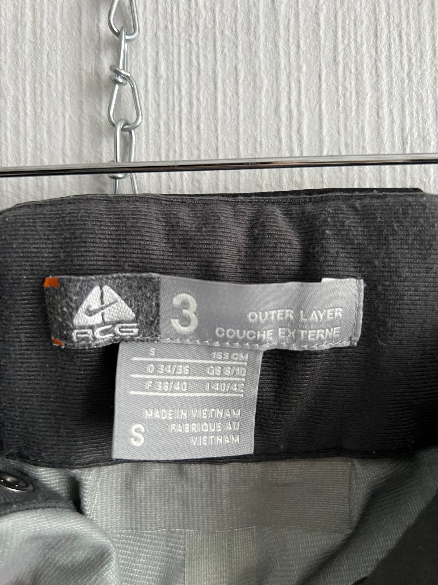 Nike ACG Ski Black Cargo Pants