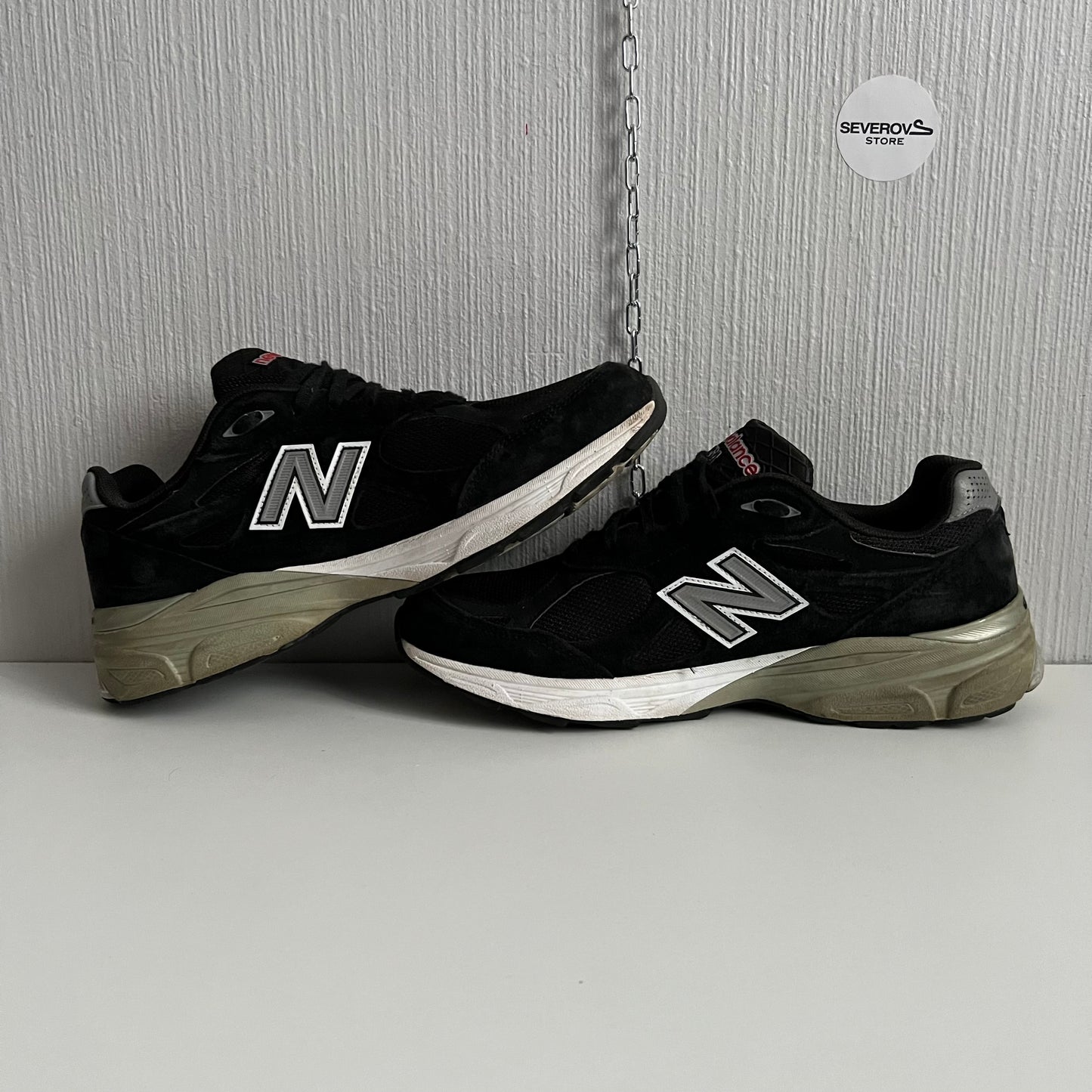 New Balance 990v3 Made In USA Black Shoes