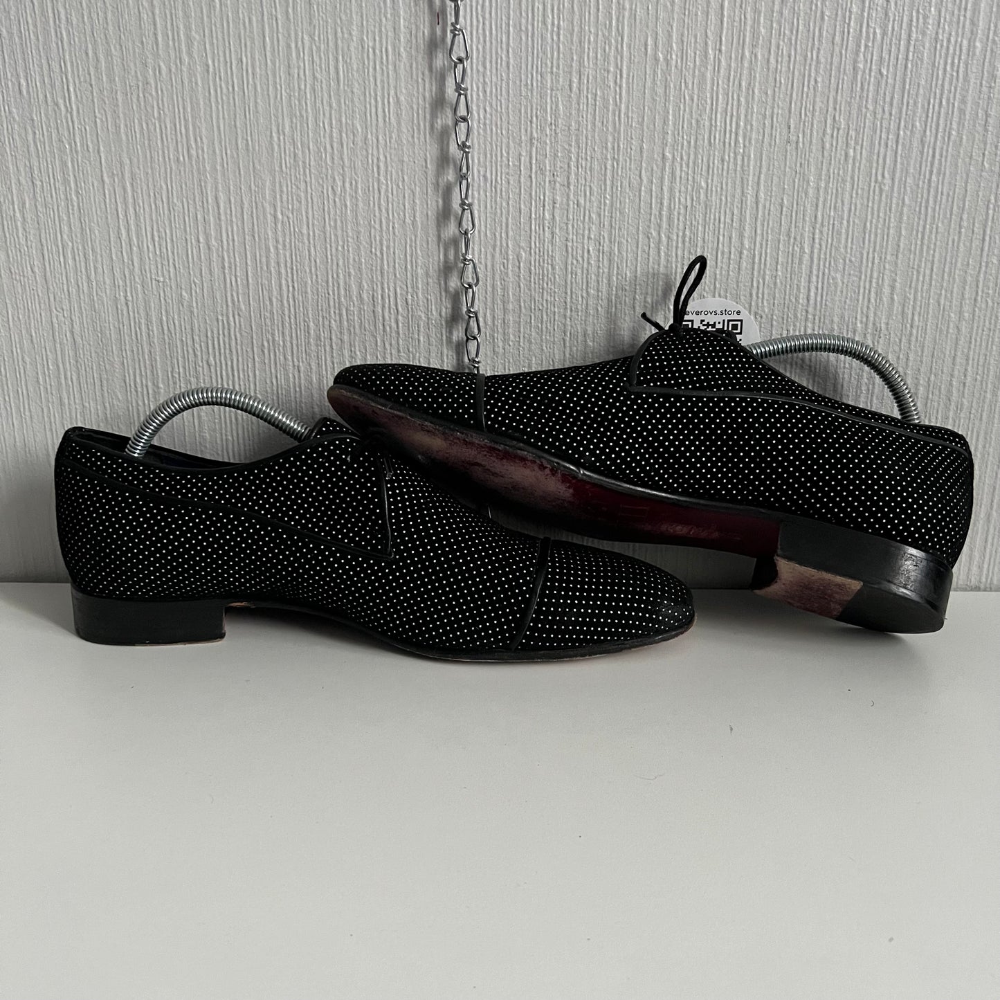 Zilli Mens Leather Formal Flats Loafer Shoes