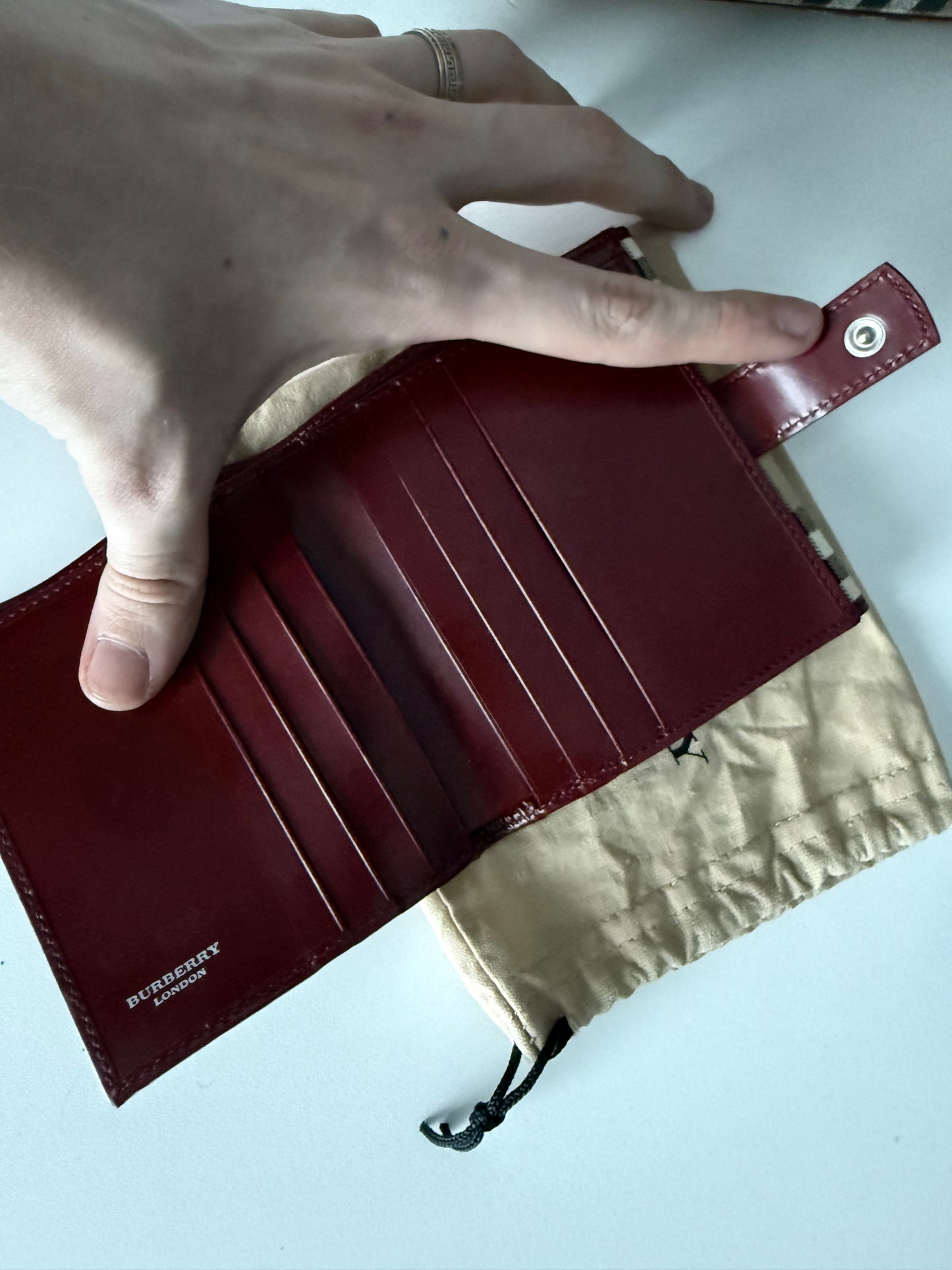 Burberry Nova Check Shoulder Bag with Wallet