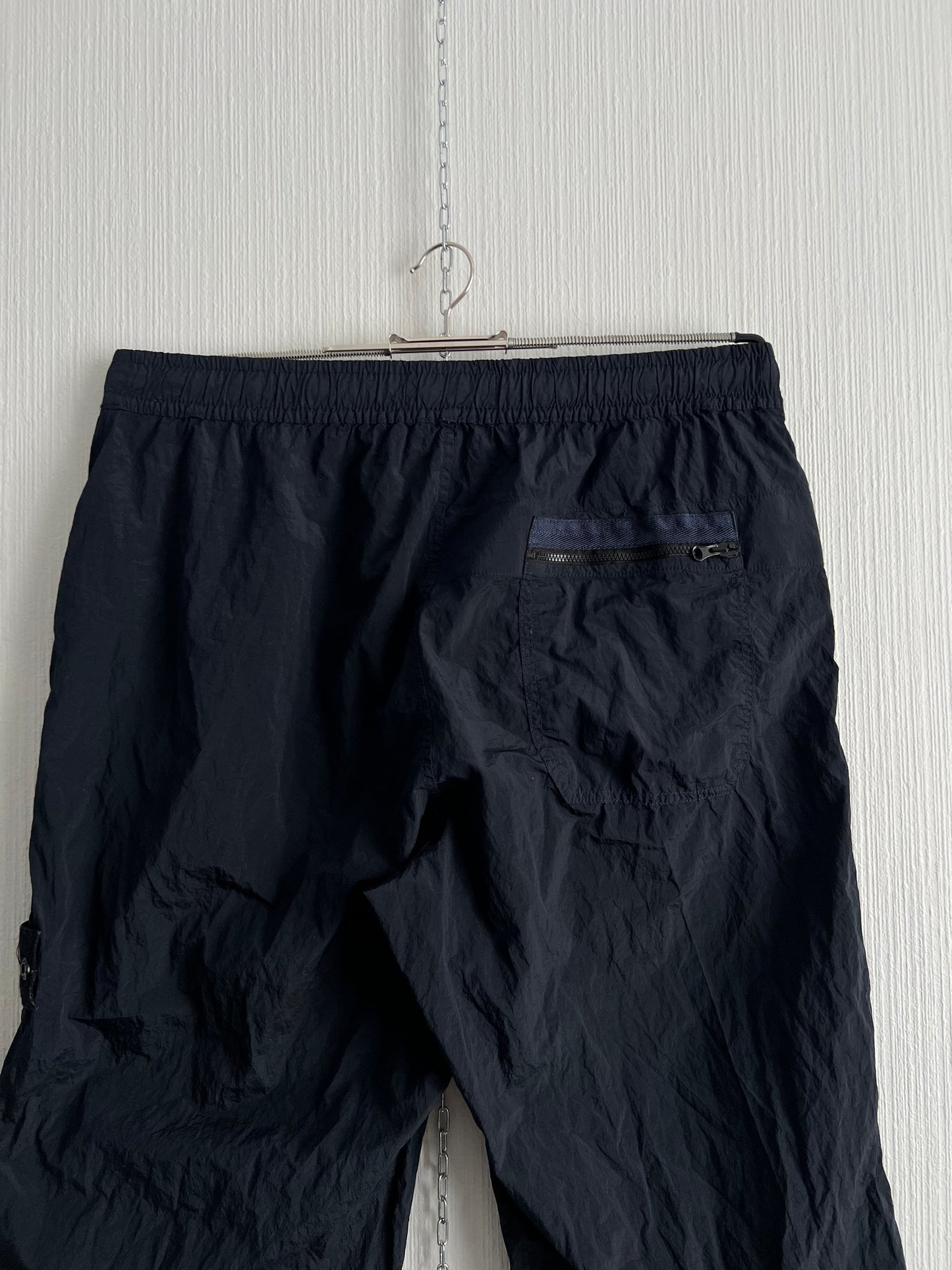 Stone Island Navy Nylon Metal Econyl Pants