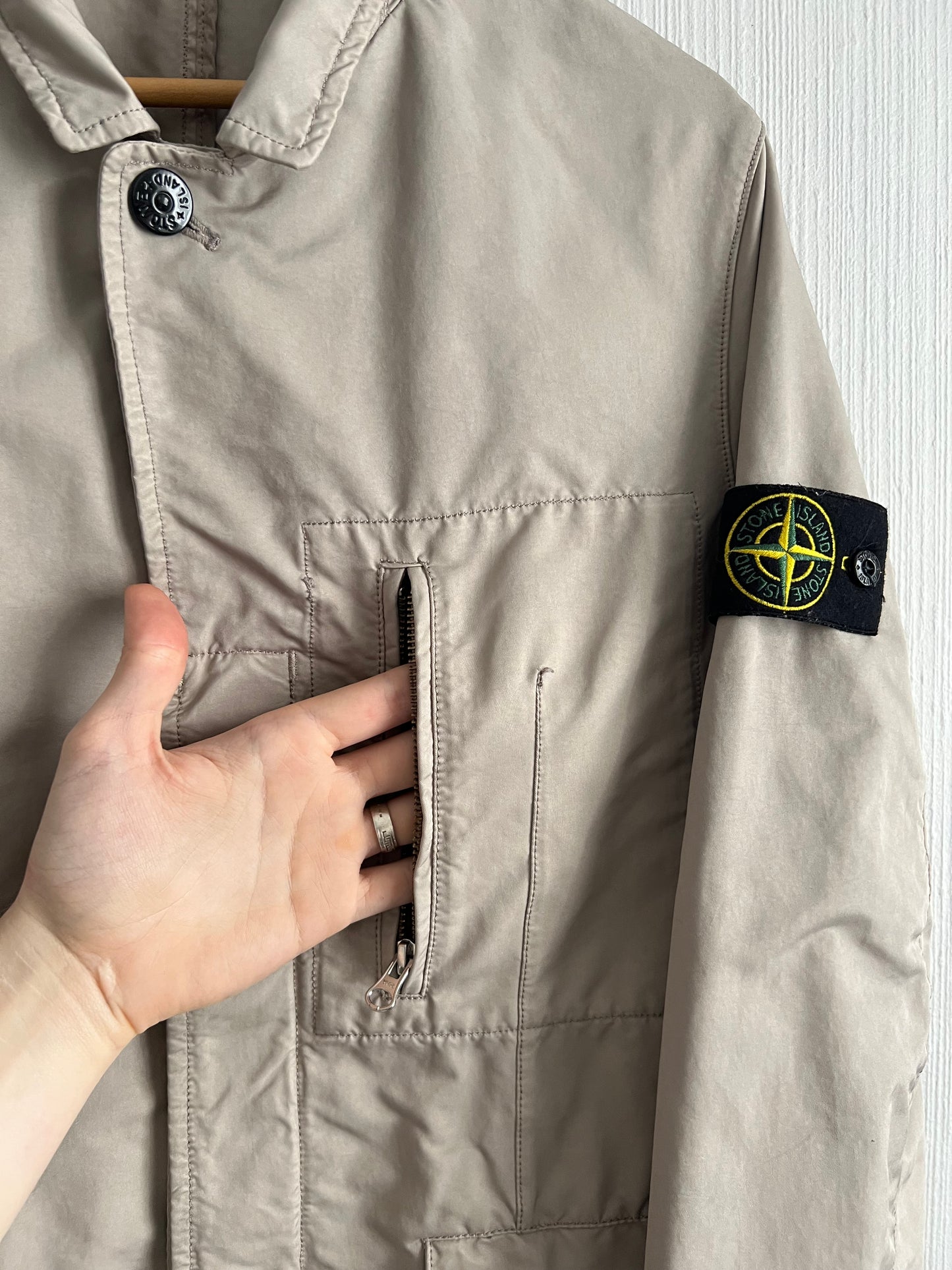 Stone Island SS11 Beige David TC Blazer Jacket