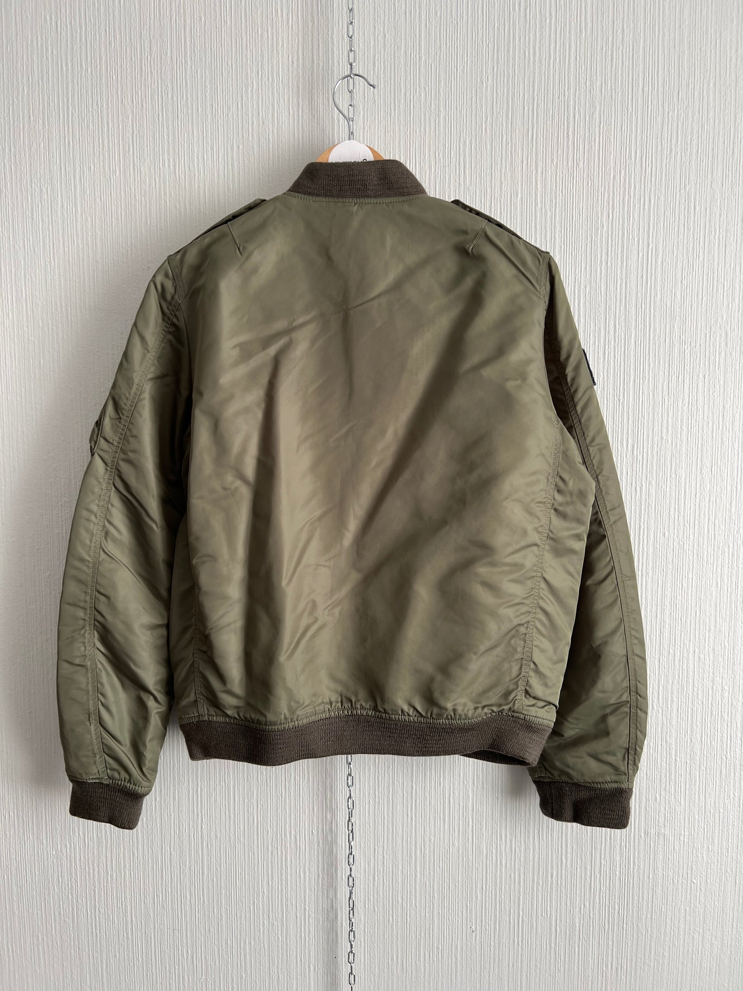Polo Ralph Lauren Khaki Twill Bomber Jacket