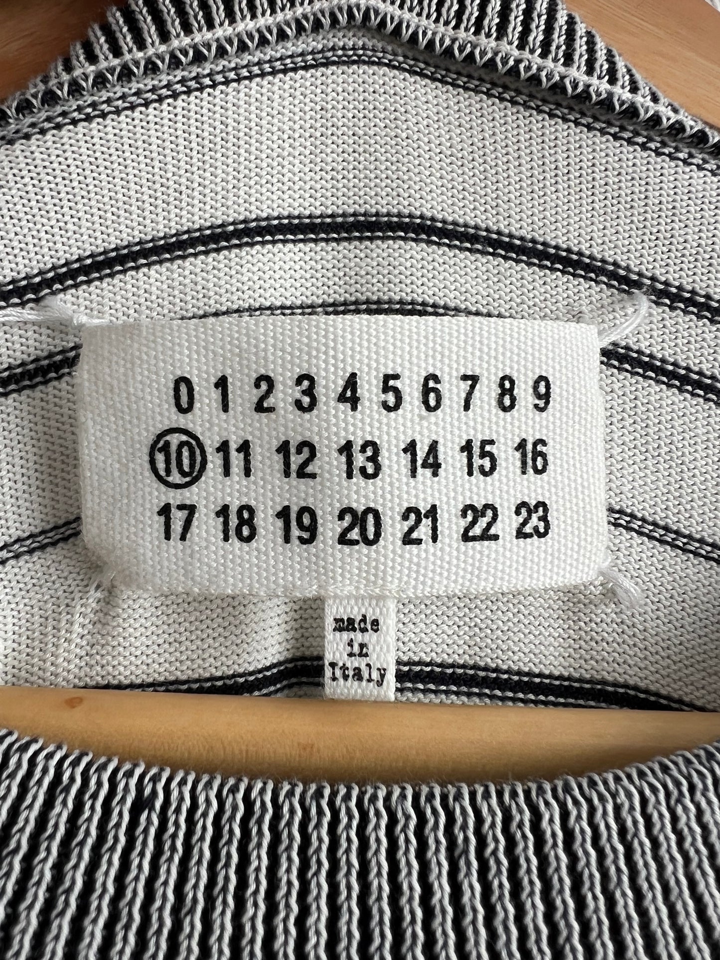 Maison Margiela Reconstructed Striped Sweater