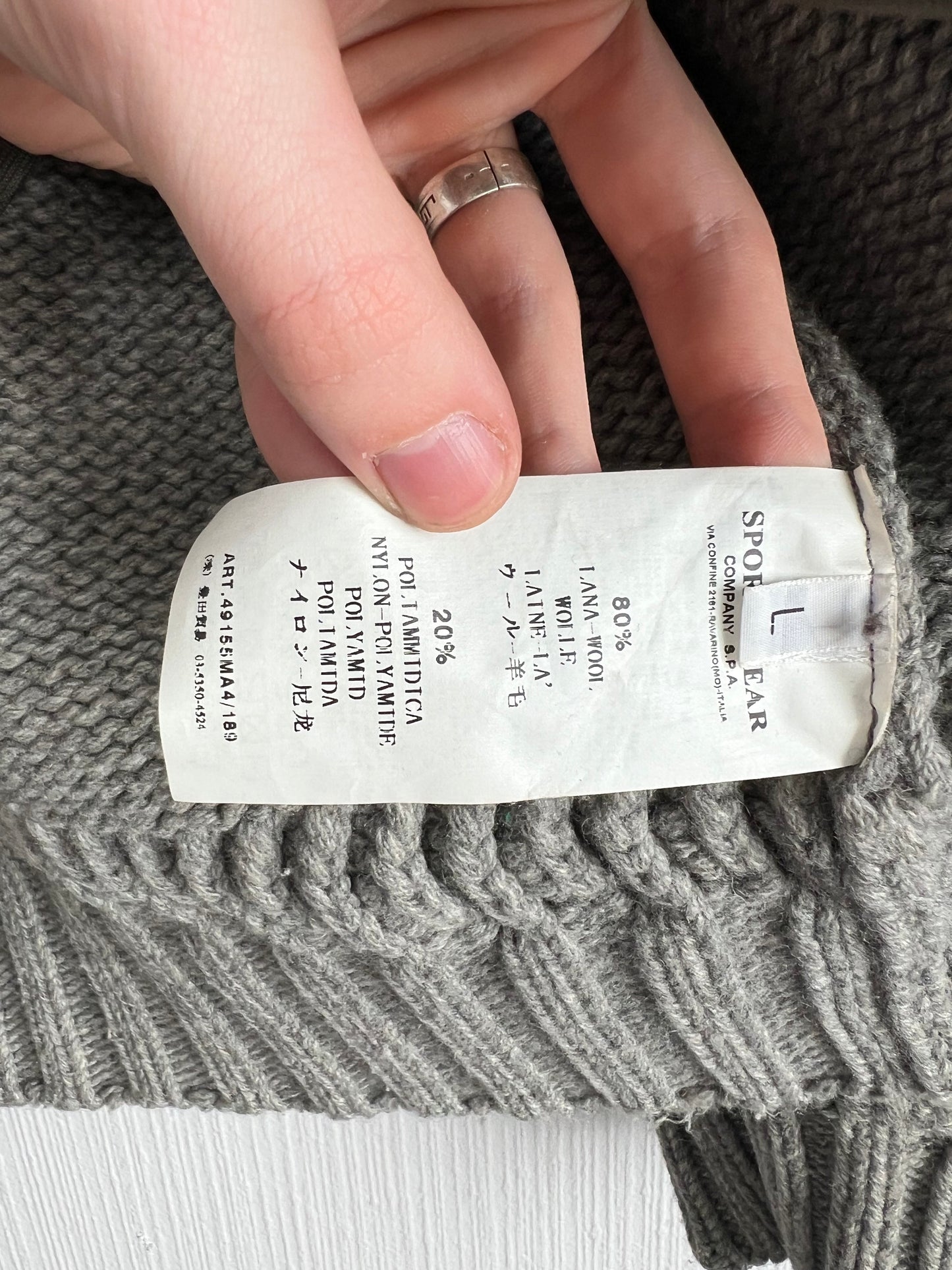 Stone Island AW08 3 in 1 President Knit Jacket
