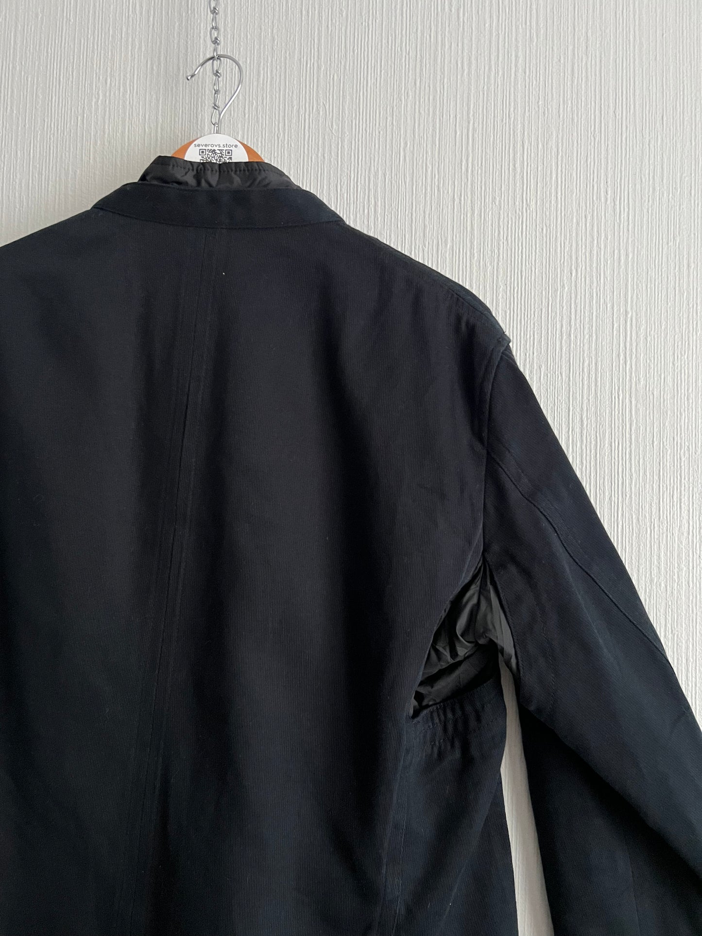 AW2000 Issey Miyake Futuristic Ballistic Nylon X-ray Cargo Jacket