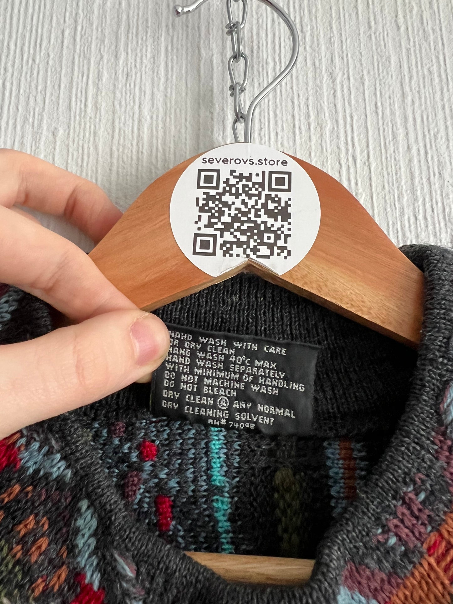 Coogi Vintage Crazy Knit Made in Australia Sweater