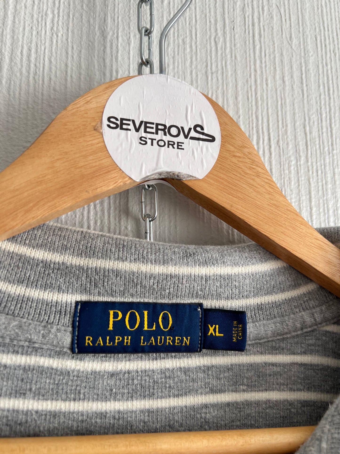 Polo Ralph Lauren Quarter zip Striped Sweatshirt
