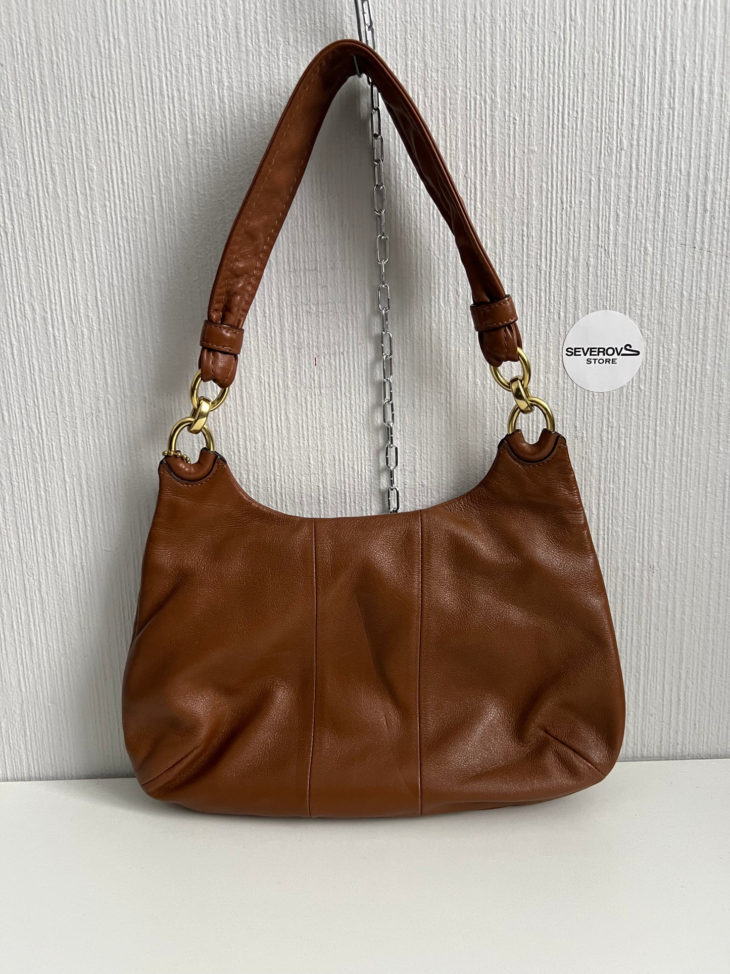 Coach Brown Leather Kristin Hobo Bag
