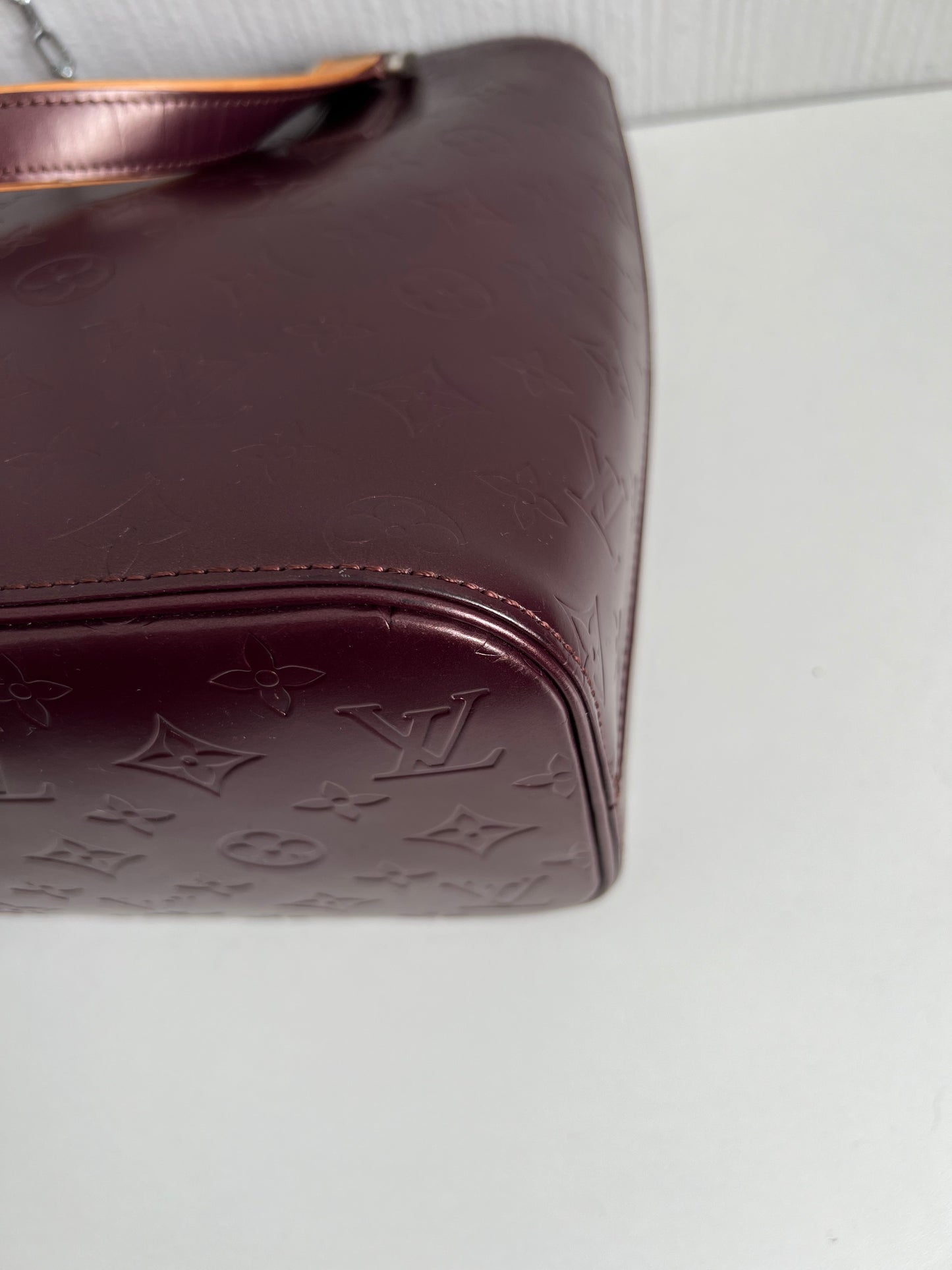 Louis Vuitton Purple Monogram Mat Stockton Bag