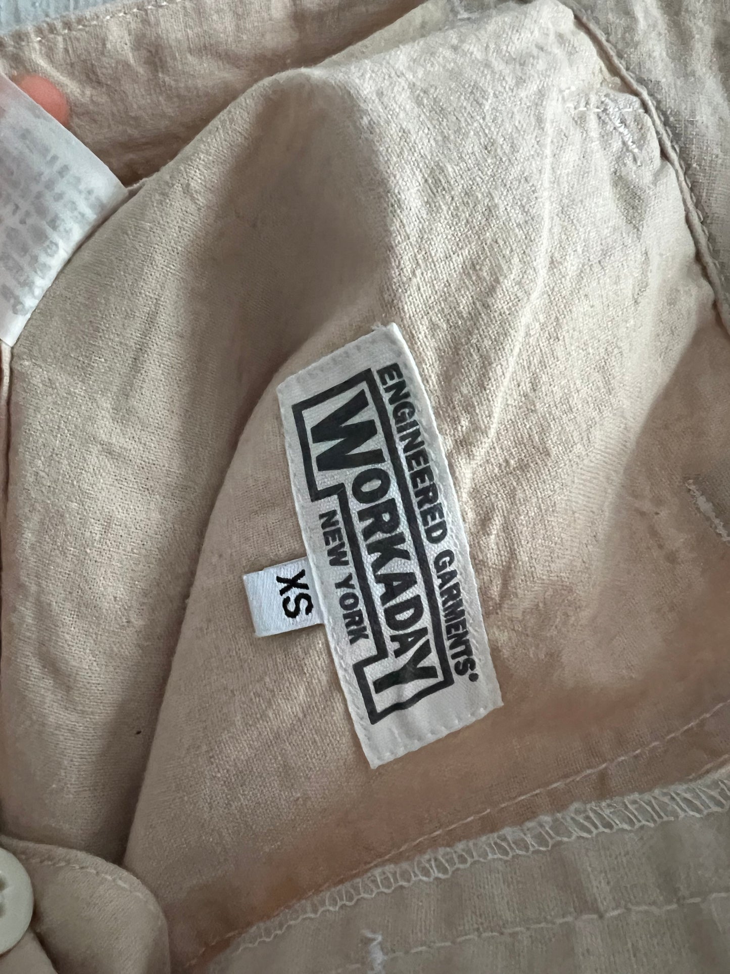 Engineered Garments Linen Work Trousers Mens Pants