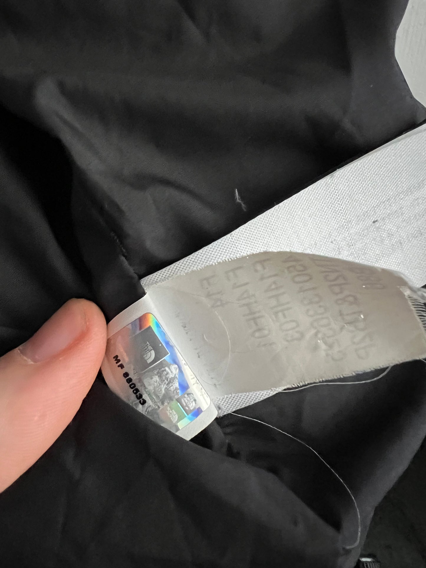 The North Face 550 Down Puffer Black Jacket