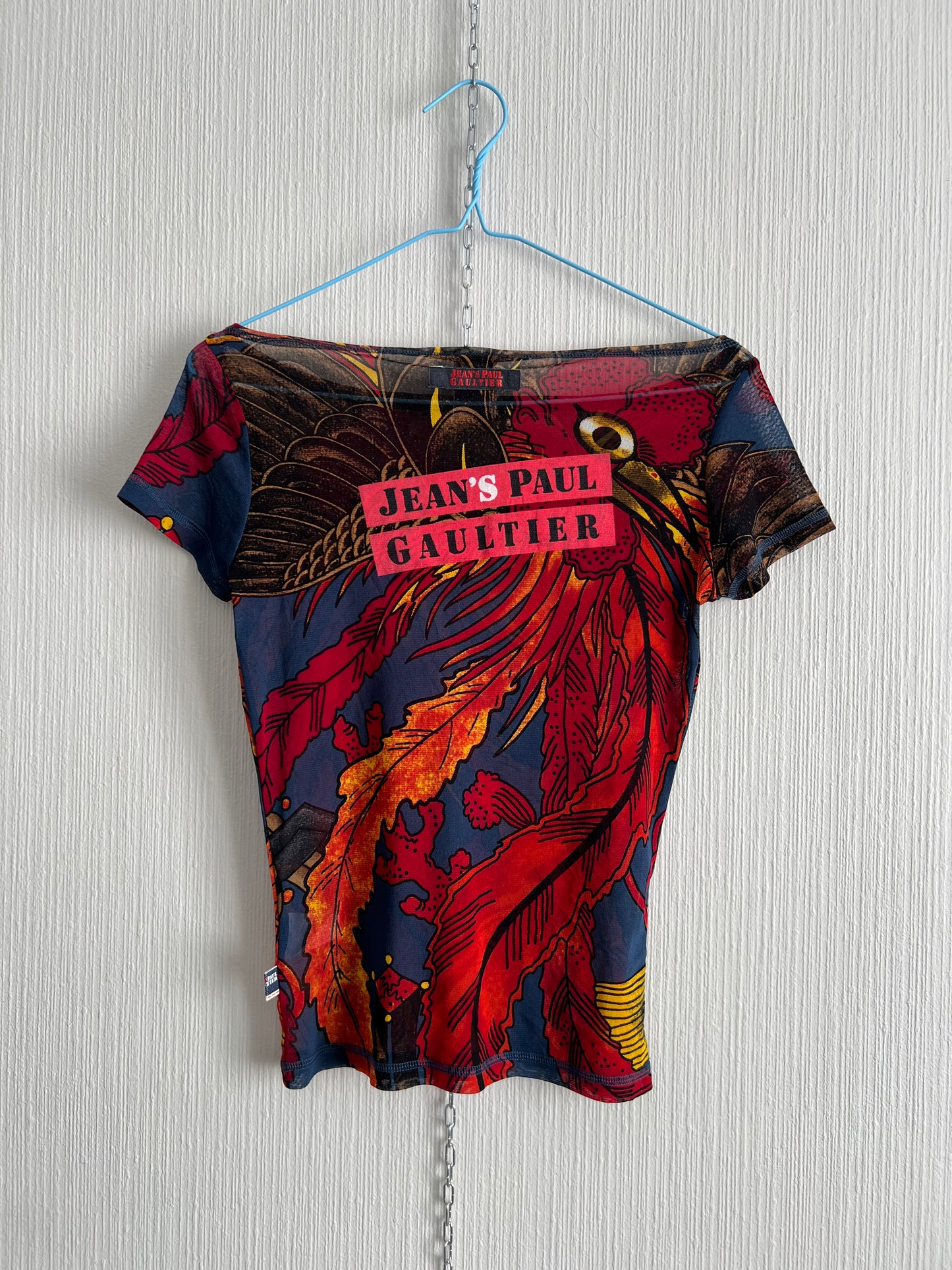 Vintage JPG Jean Paul Gaultier Mesh Top Womans Shirt