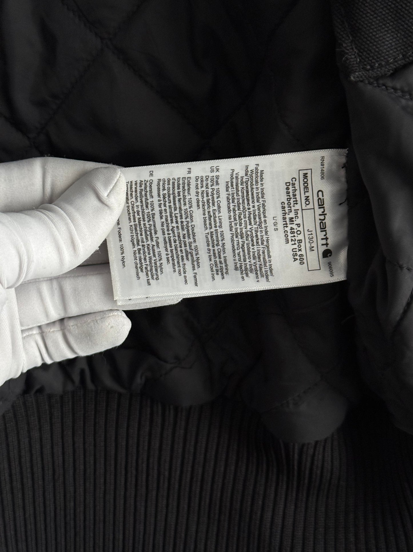 Carhartt Vintage Black Active Jacket