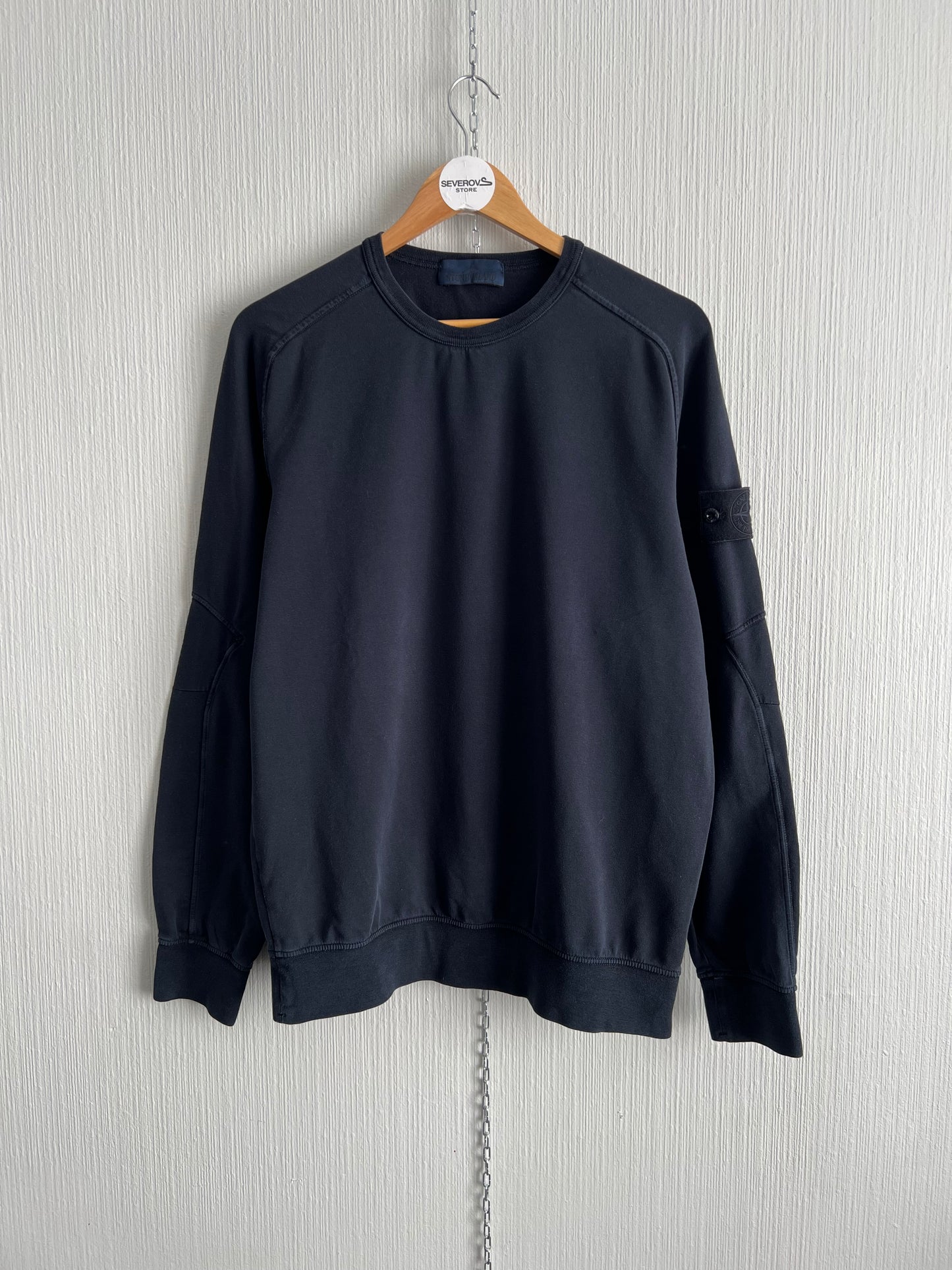 Stone Island SS20 Ghost Piece Blue Sweatshirt