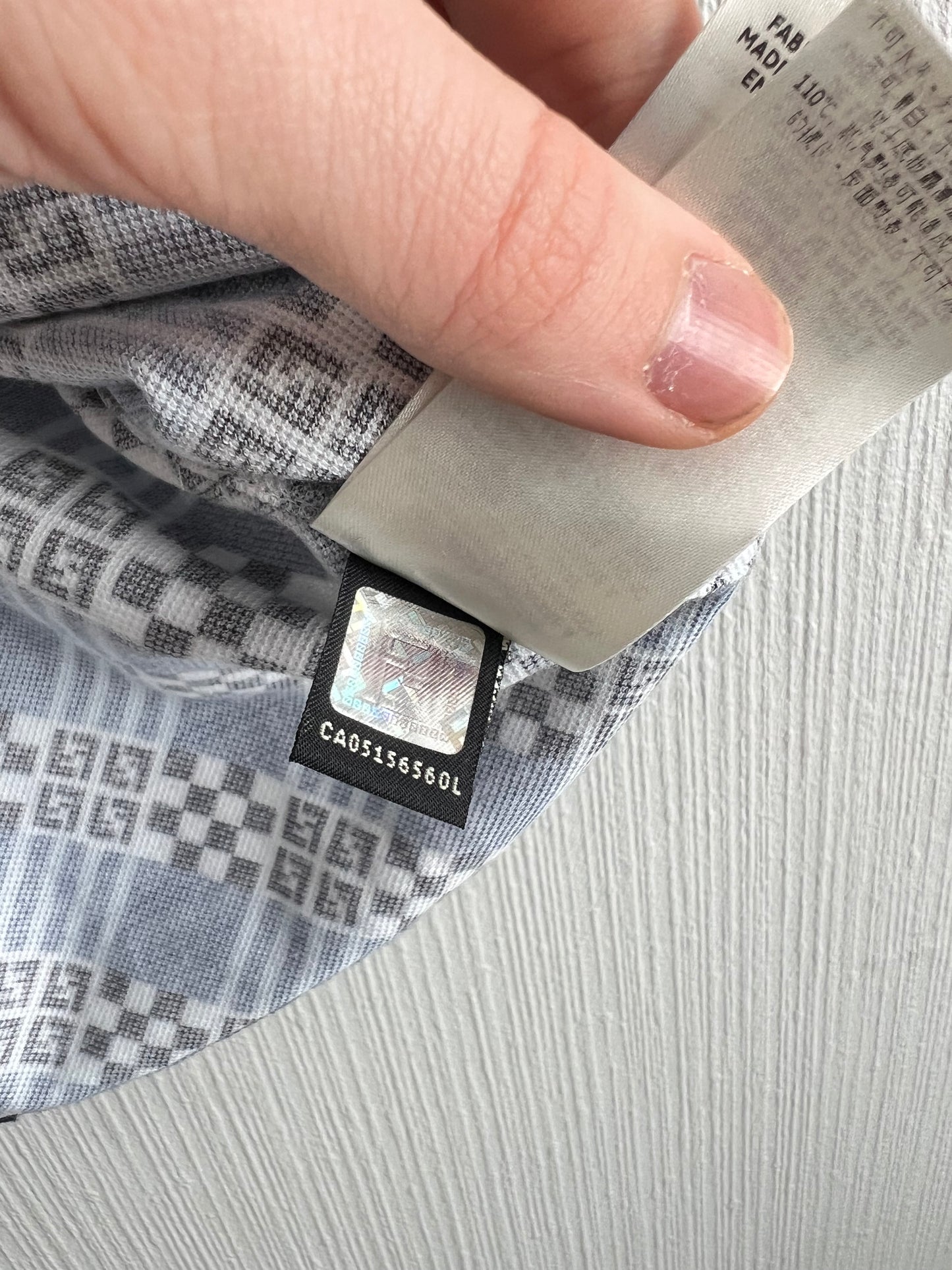 Fendi Mens Monogram Polo Shirt