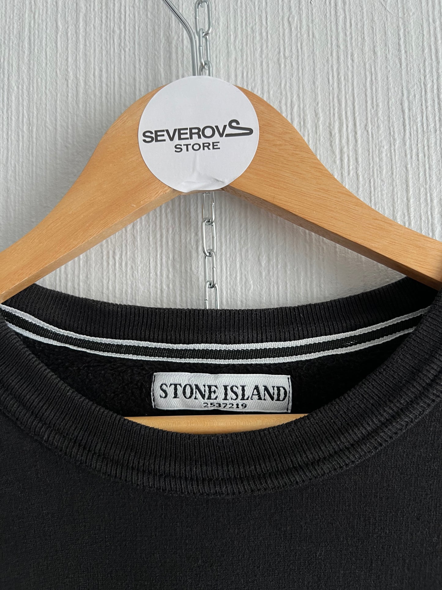 Stone Island AW2011 Black Cotton Sweatshirt