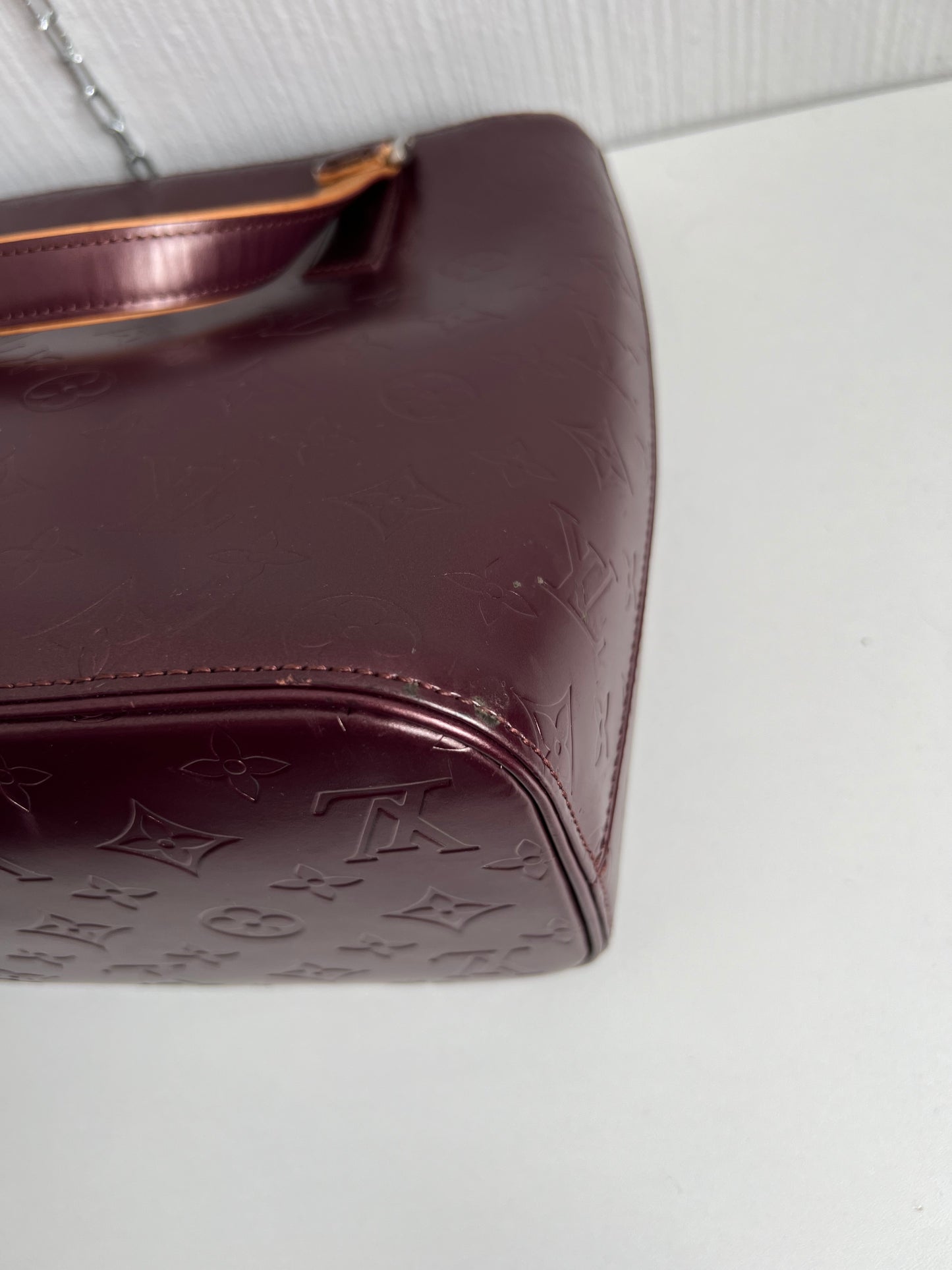 Louis Vuitton Purple Monogram Mat Stockton Bag