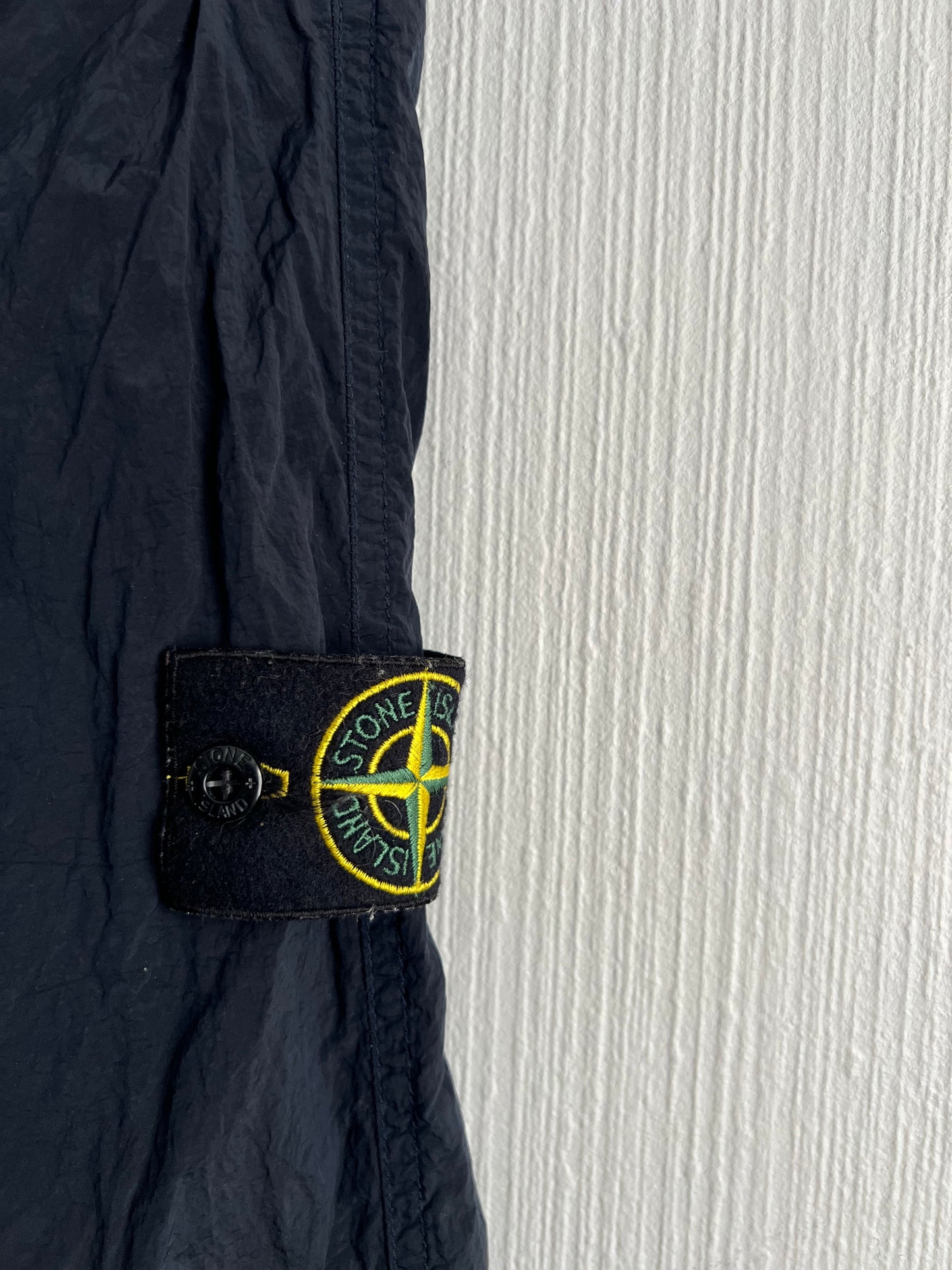 Stone Island Navy Nylon Metal Econyl Pants