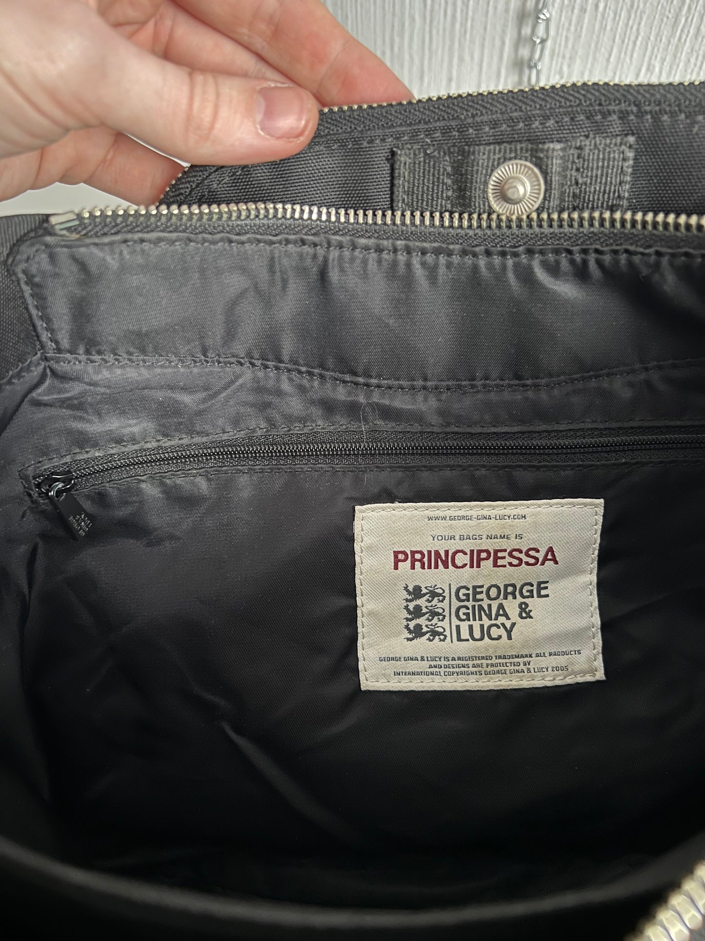 George Gina & Lucy Principessa Black Womens Bag
