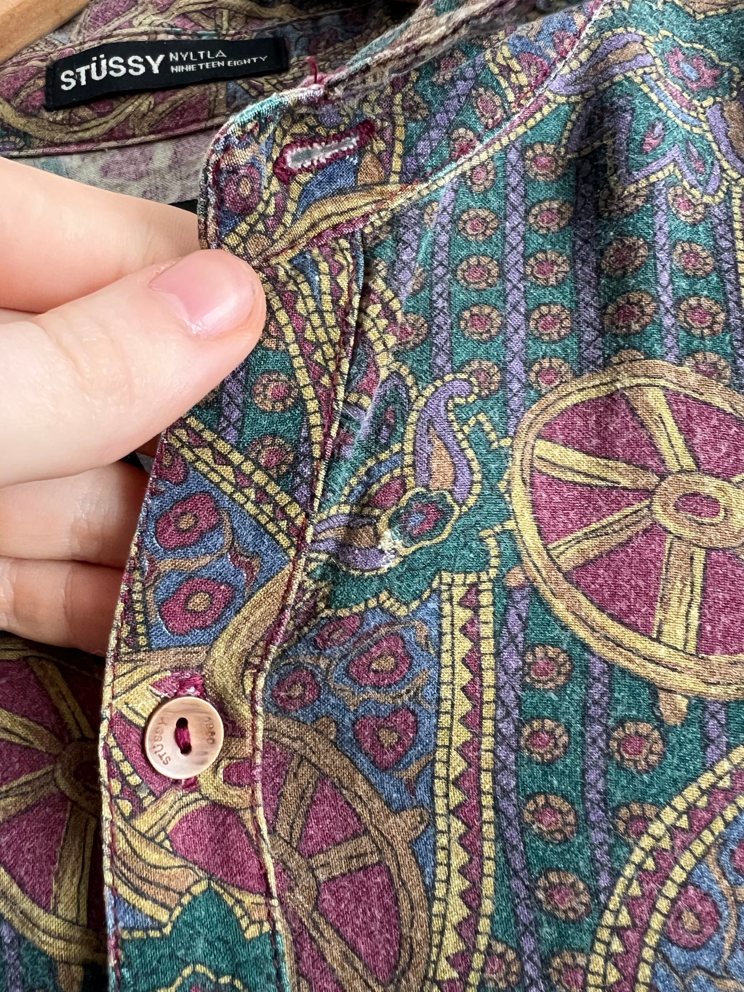Stussy Vintage Rayon Shirt