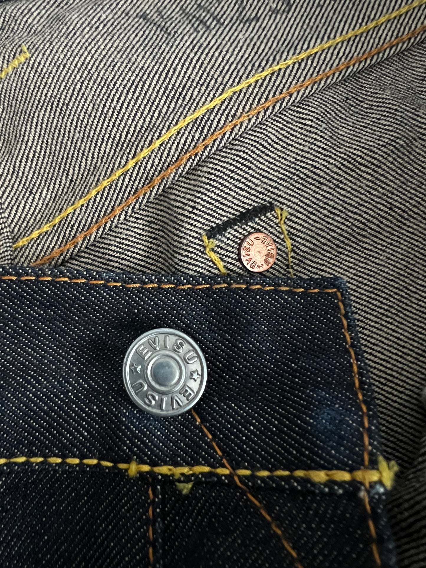 Evisu Japan Dark Indigo Selvedge Denim Jeans
