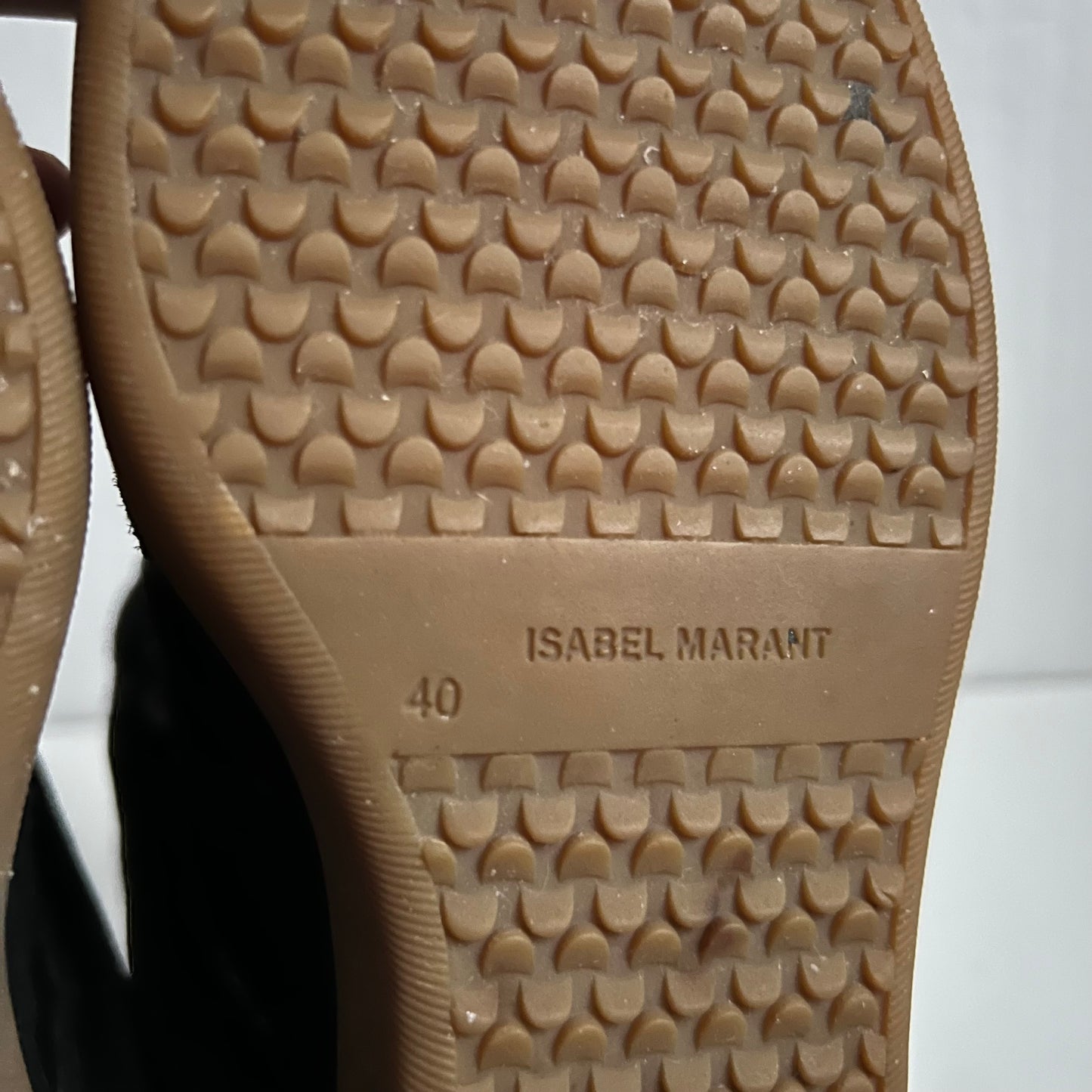 Isabel Marant Bekett Black Suede Leather Trainers Womens Shoes
