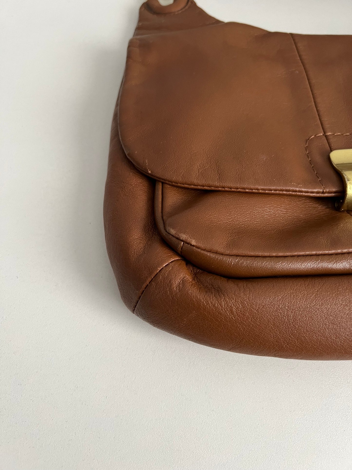 Coach Brown Leather Kristin Hobo Bag
