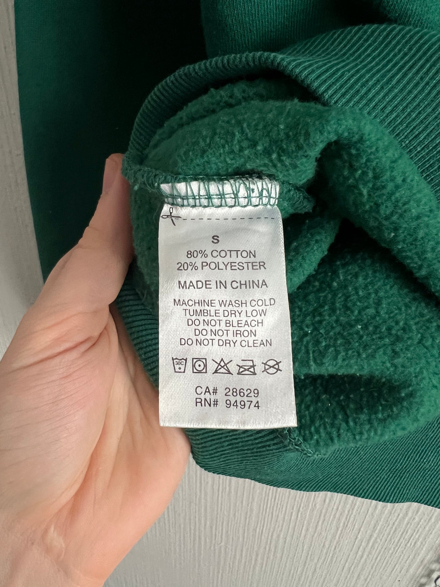 Stussy Green Cotton Crewneck