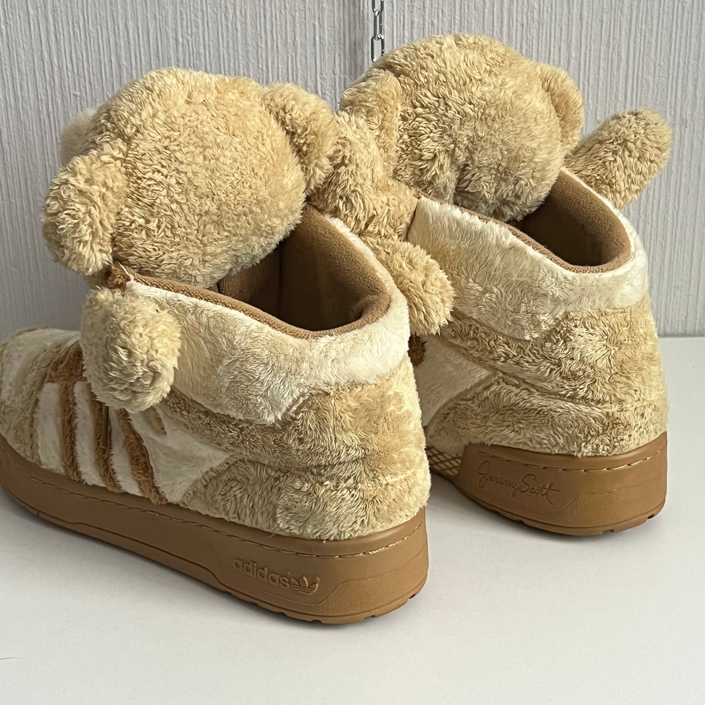 Adidas Jeremy Scott Brown Bear Sneakers Mens Shoes