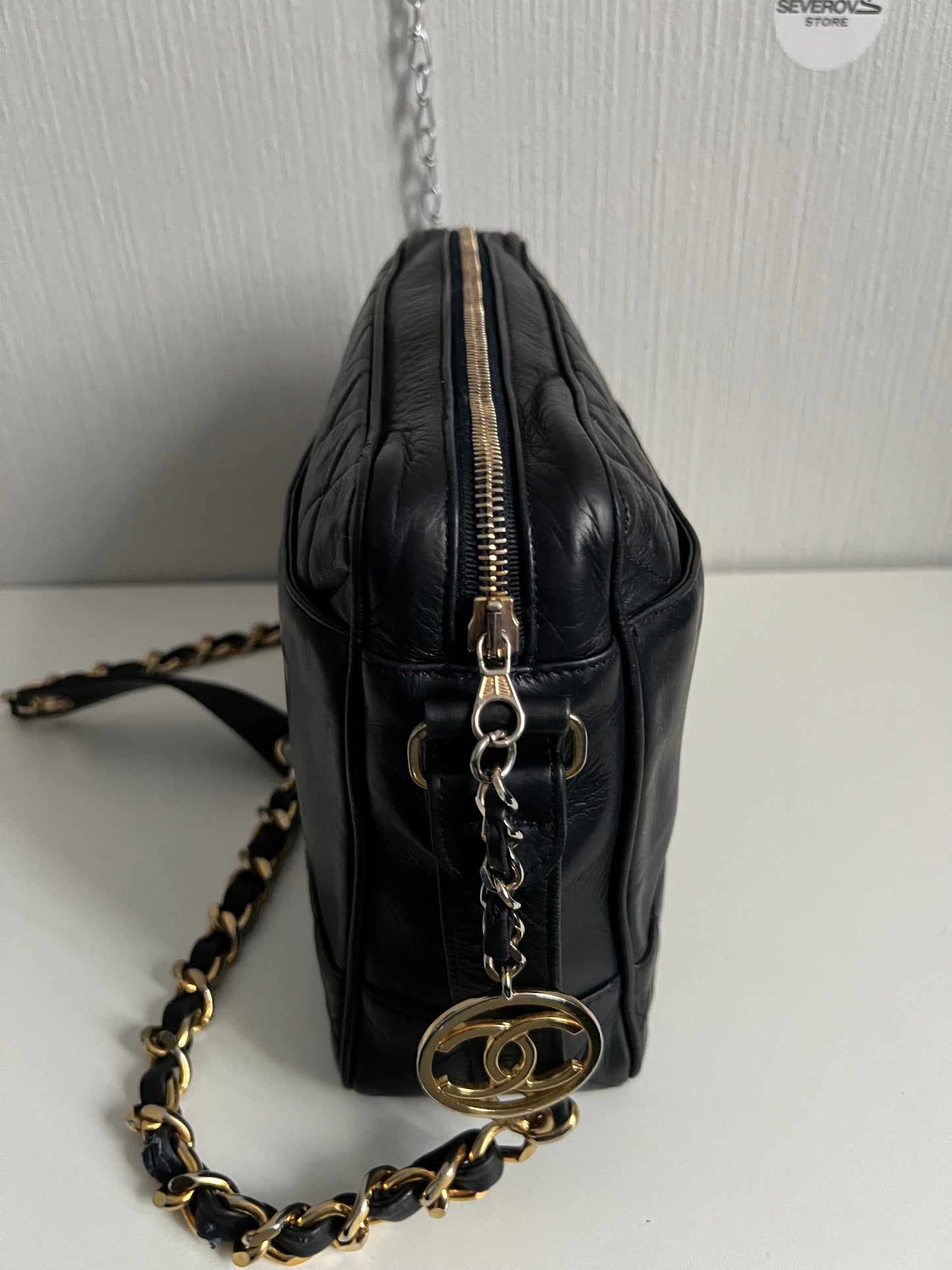 Chanel Vintage 1991 Diamond-Quilted Shoulder Bag