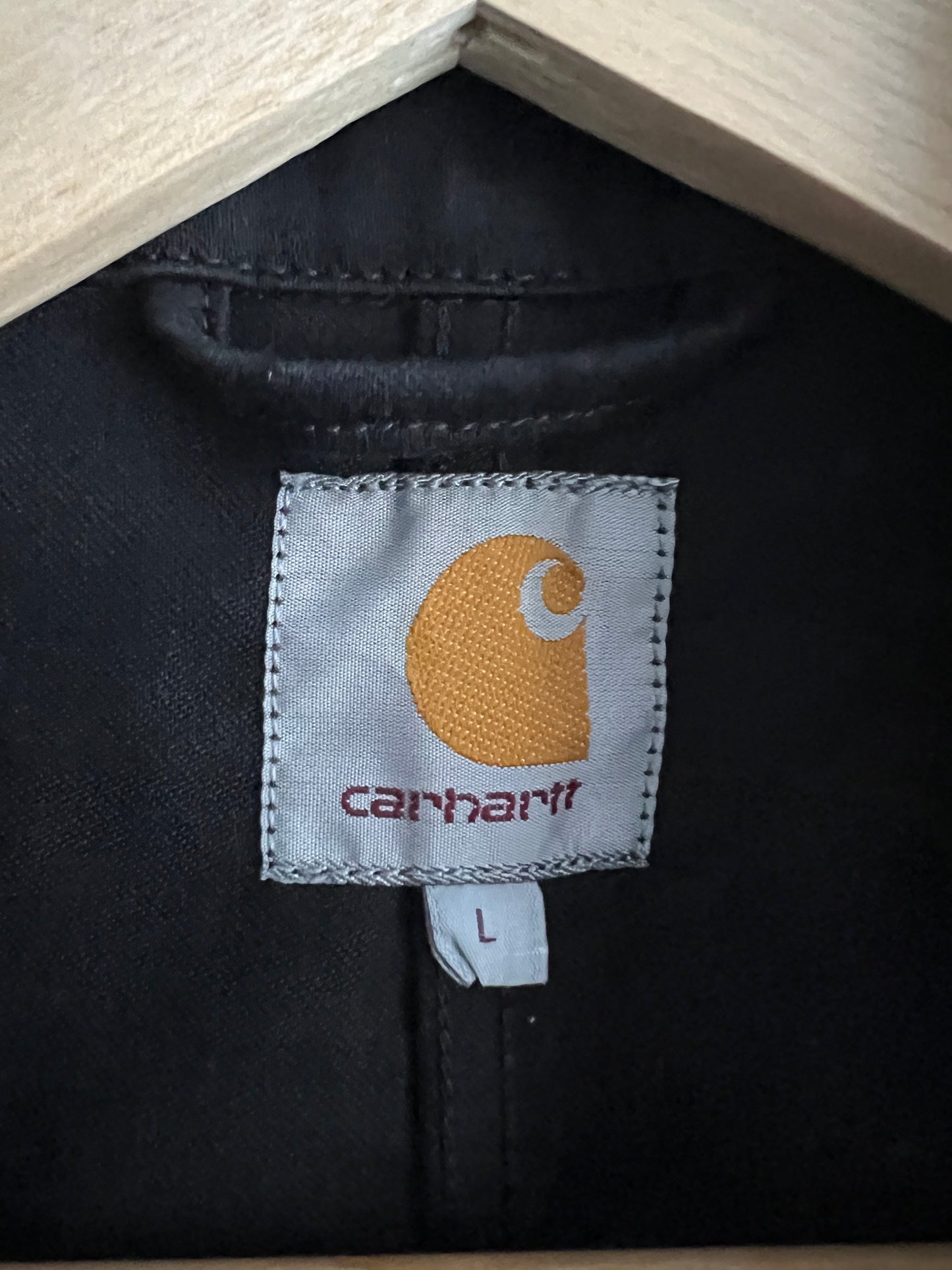Carhartt Fynn Black Canvas Mens Jacket