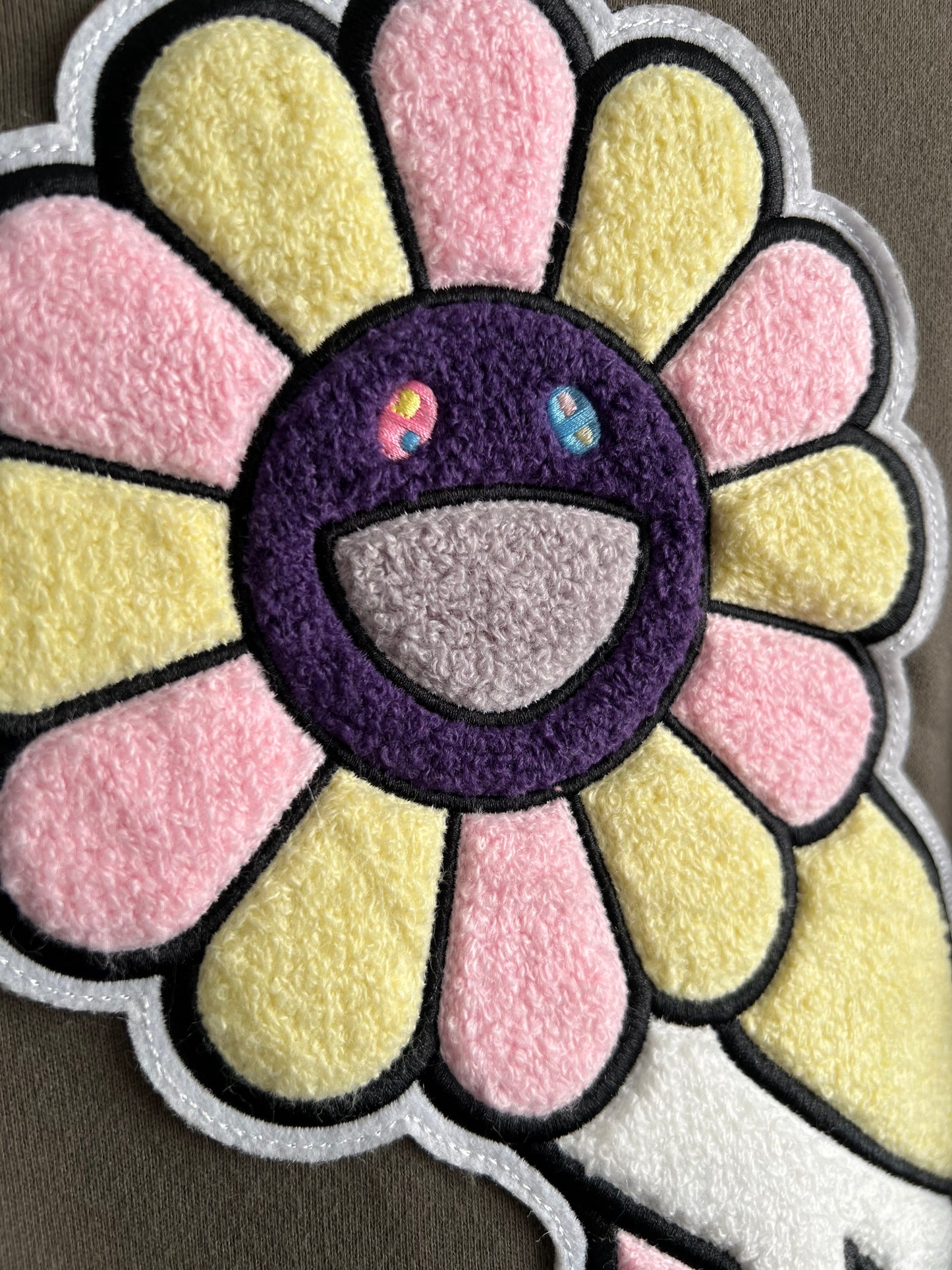 Octobers Very Own × Takashi Murakami Hoodie in Khaki