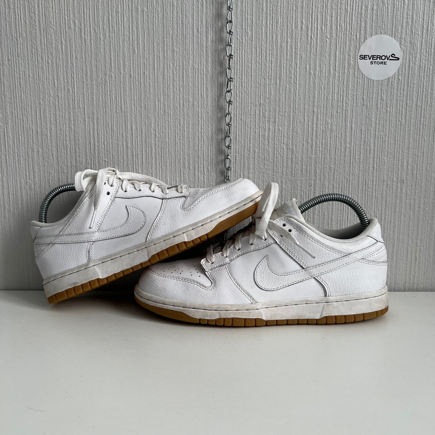 Nike Dunk Low White Gum Womens Shoe