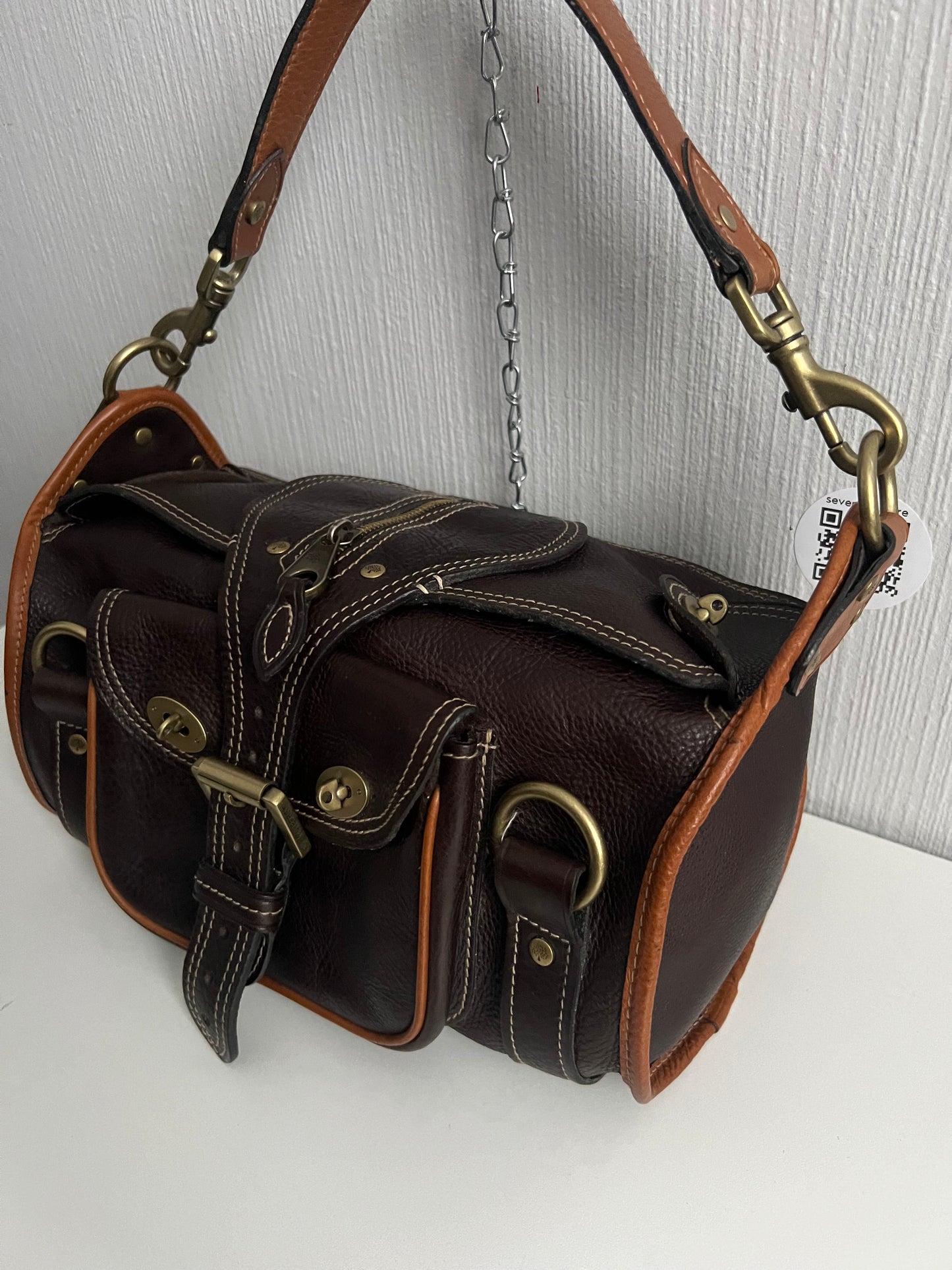 Mulberry Alana Brown Leather Handbag