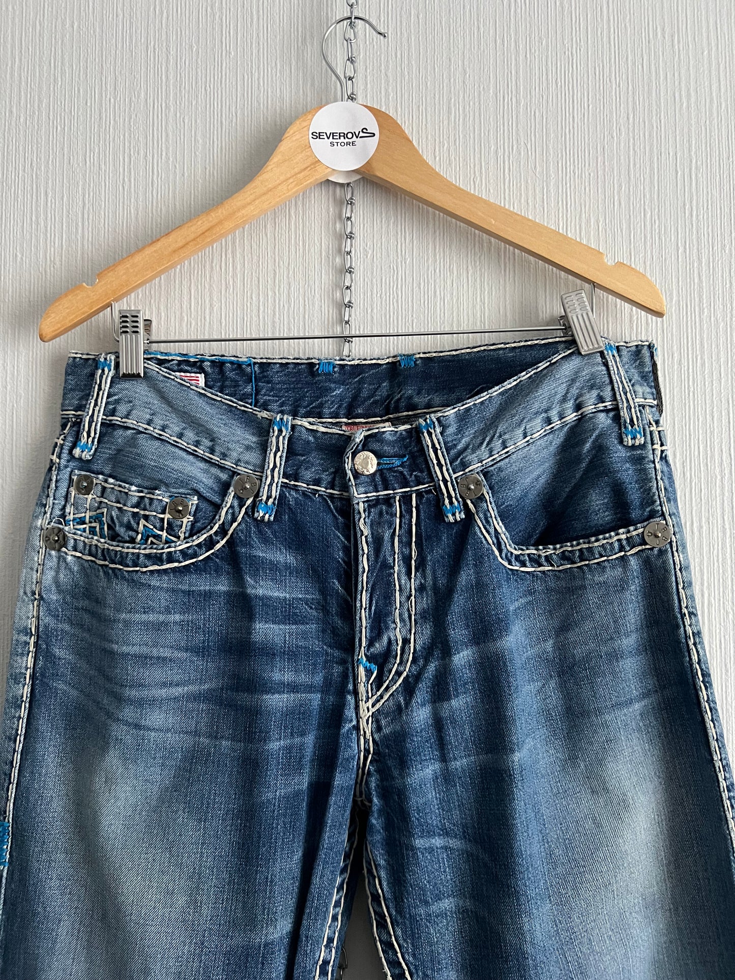 True Religion Vintage Logan Super T Mens Denim Pants
