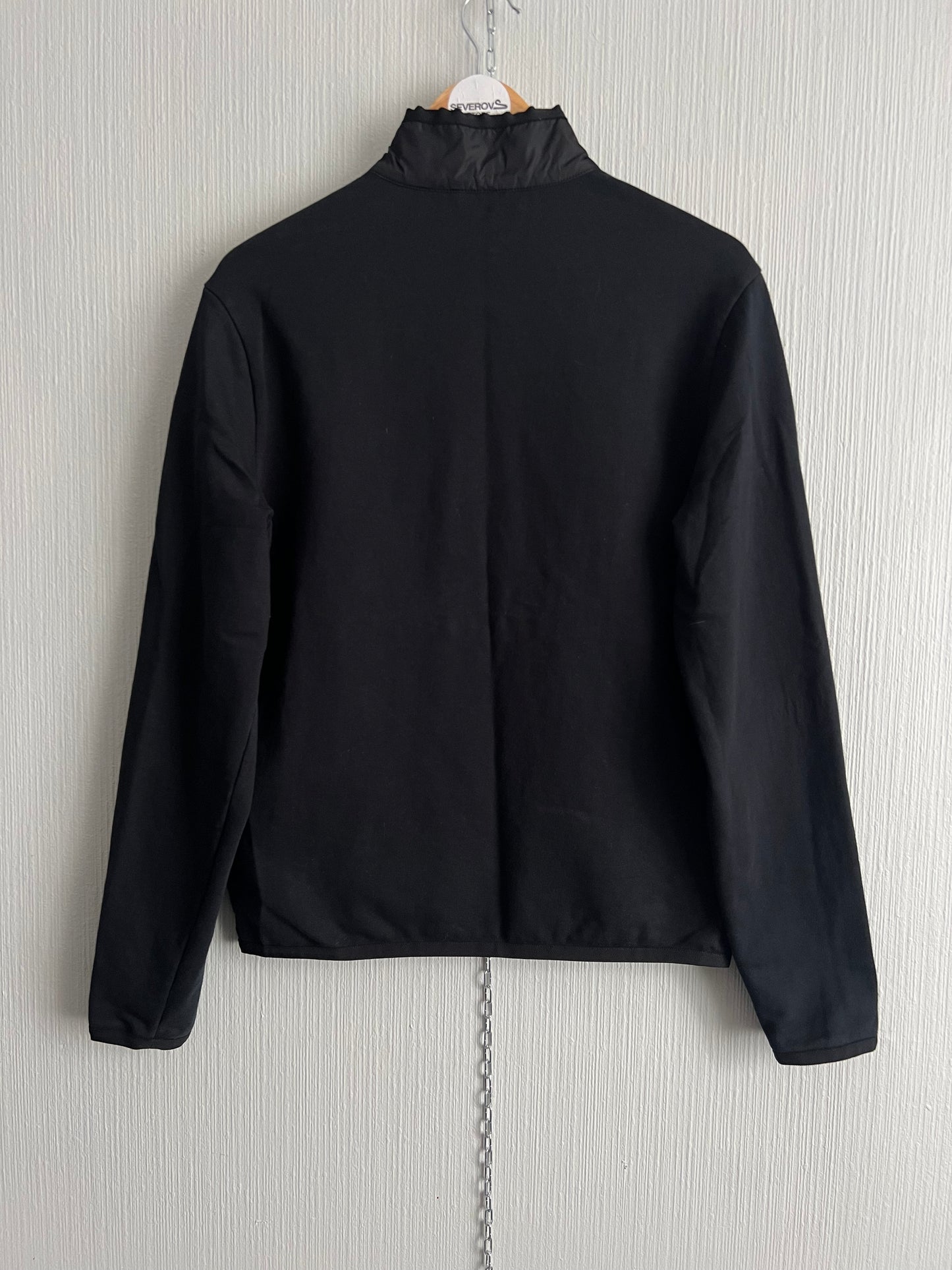 Prada Sport Black Tab Logo Nylon Full Zip Men’s Jacket