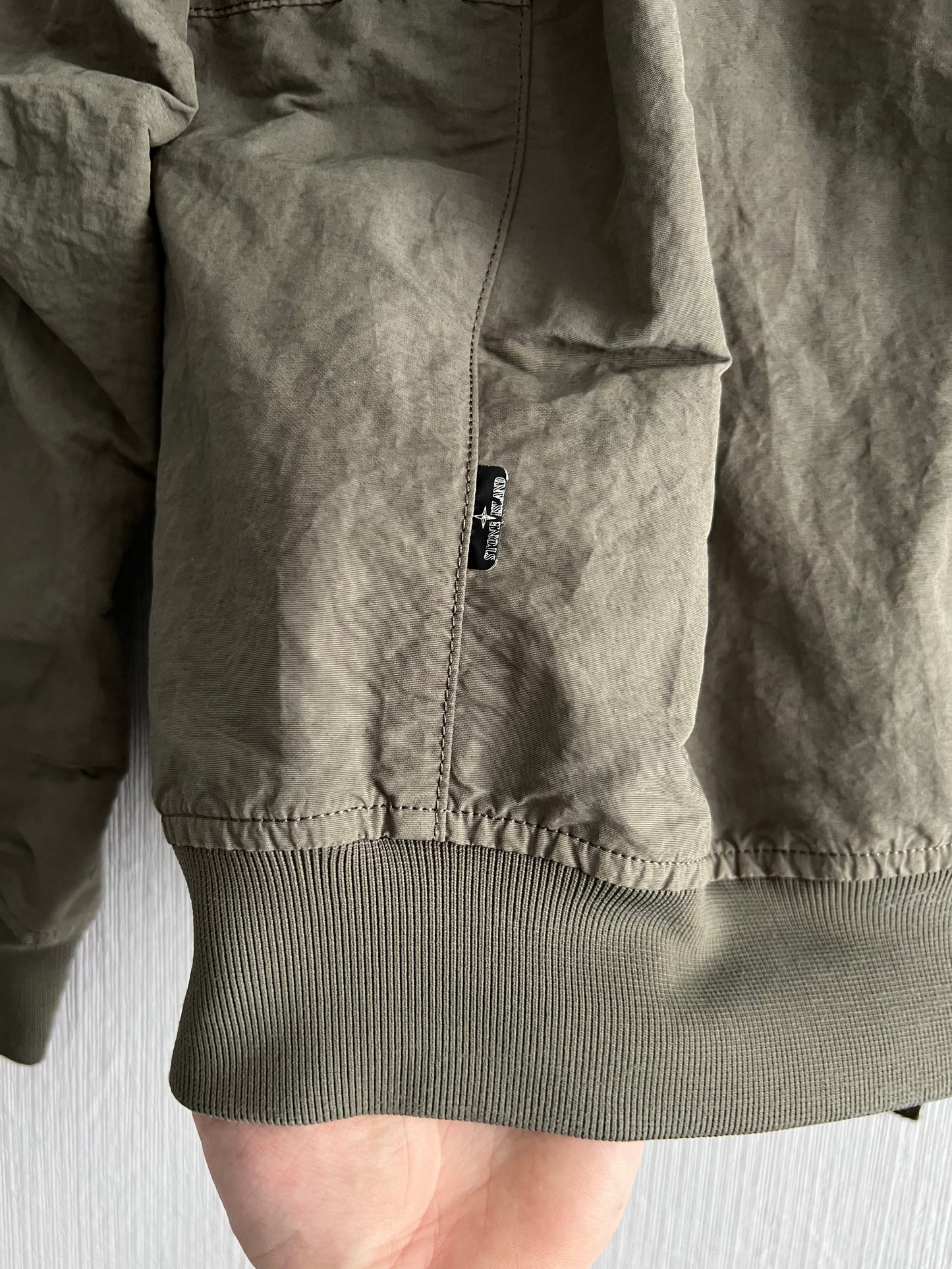 Stone Island Shadow Project SS18 Khaki Naslan Lightweight Jacket